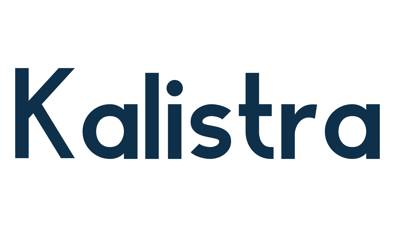 Kalistra, basic sans serif font preview