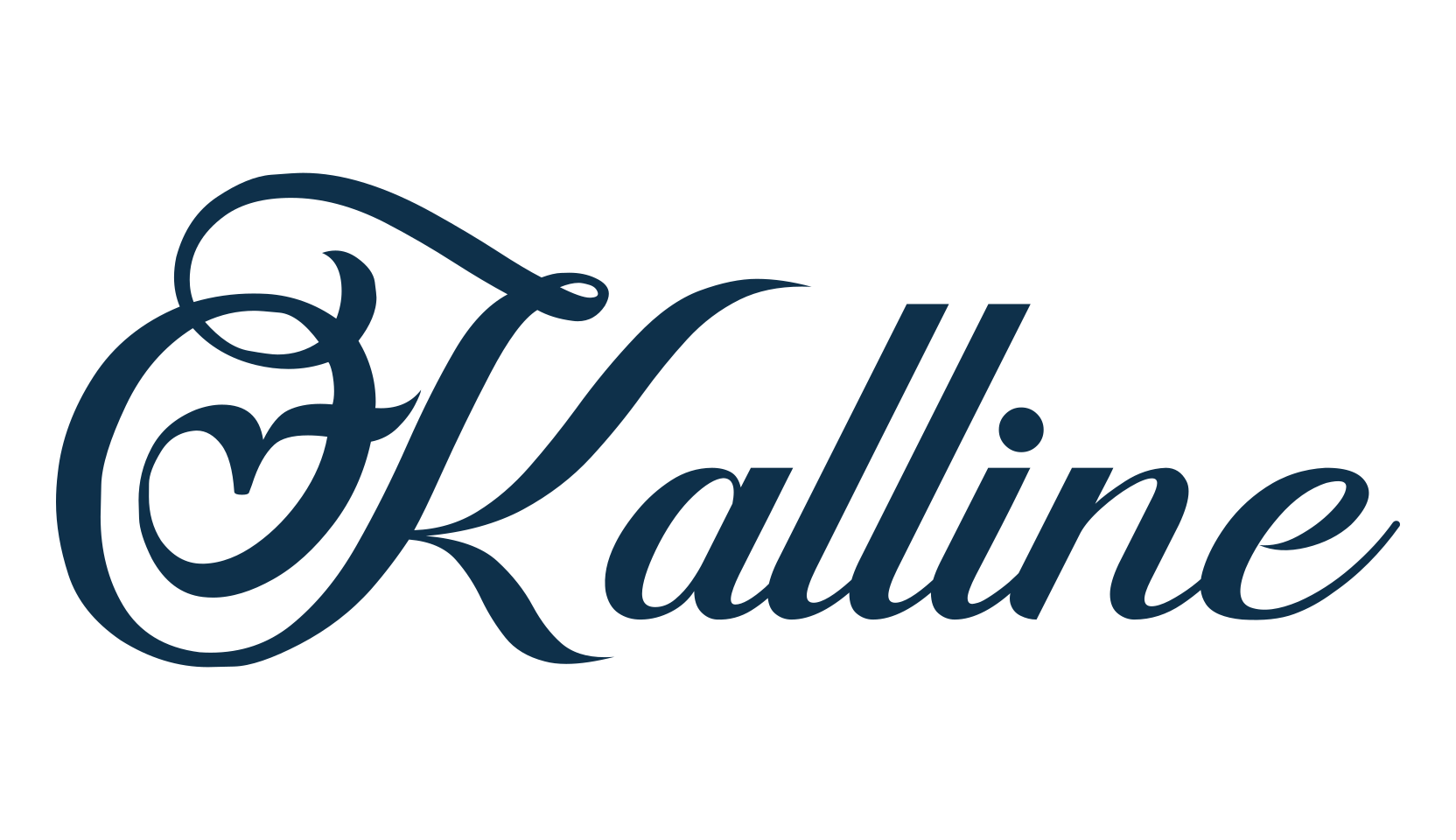 Kalline, various font preview