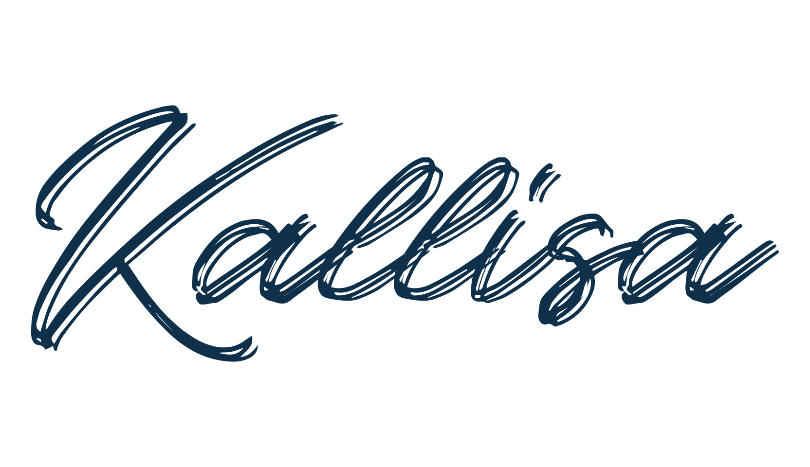 Kallisa, various font preview