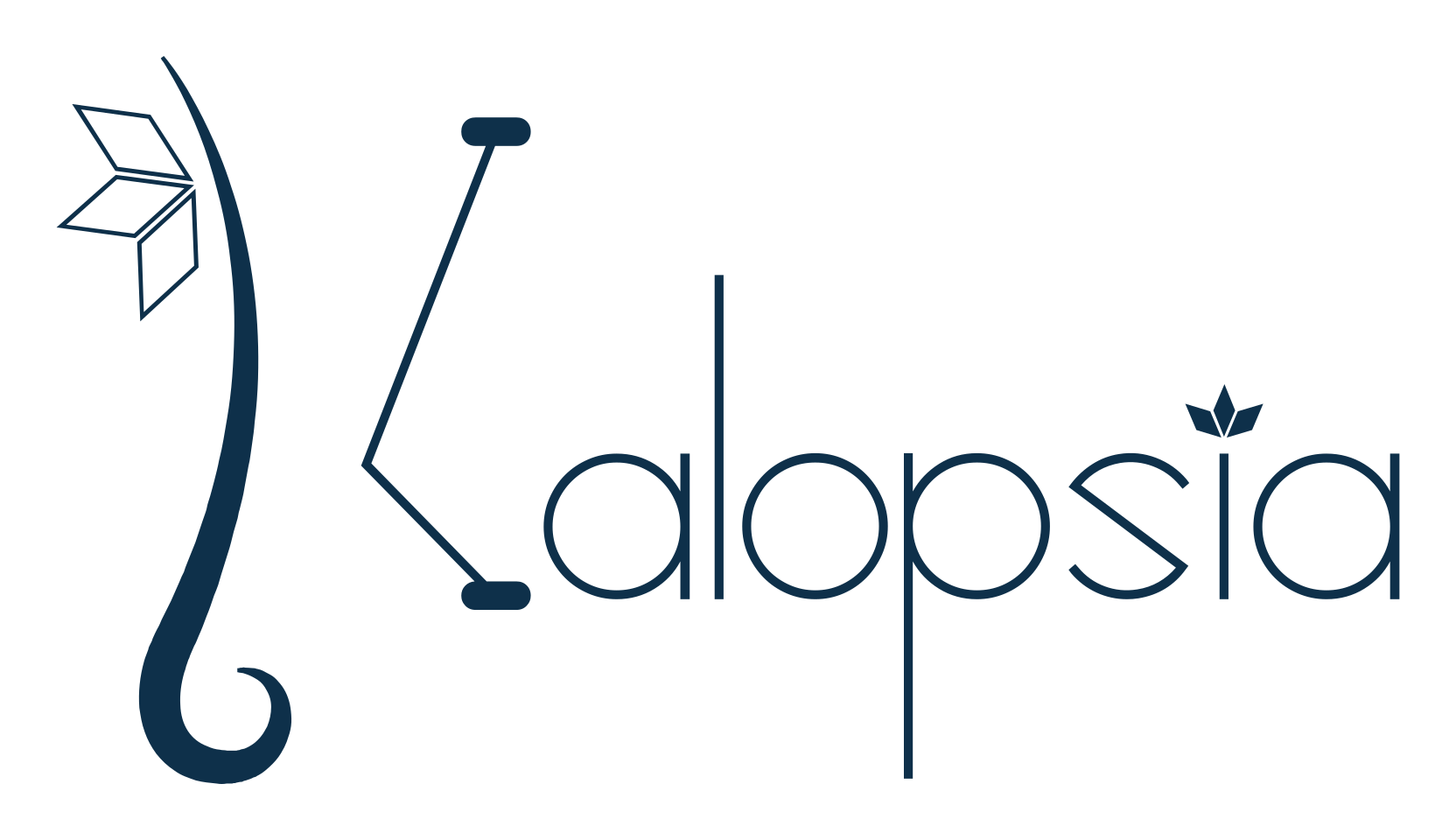 Kalopsia, fancy decorative font preview