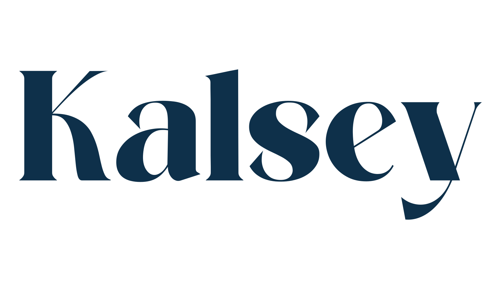 Kalsey, serif font preview