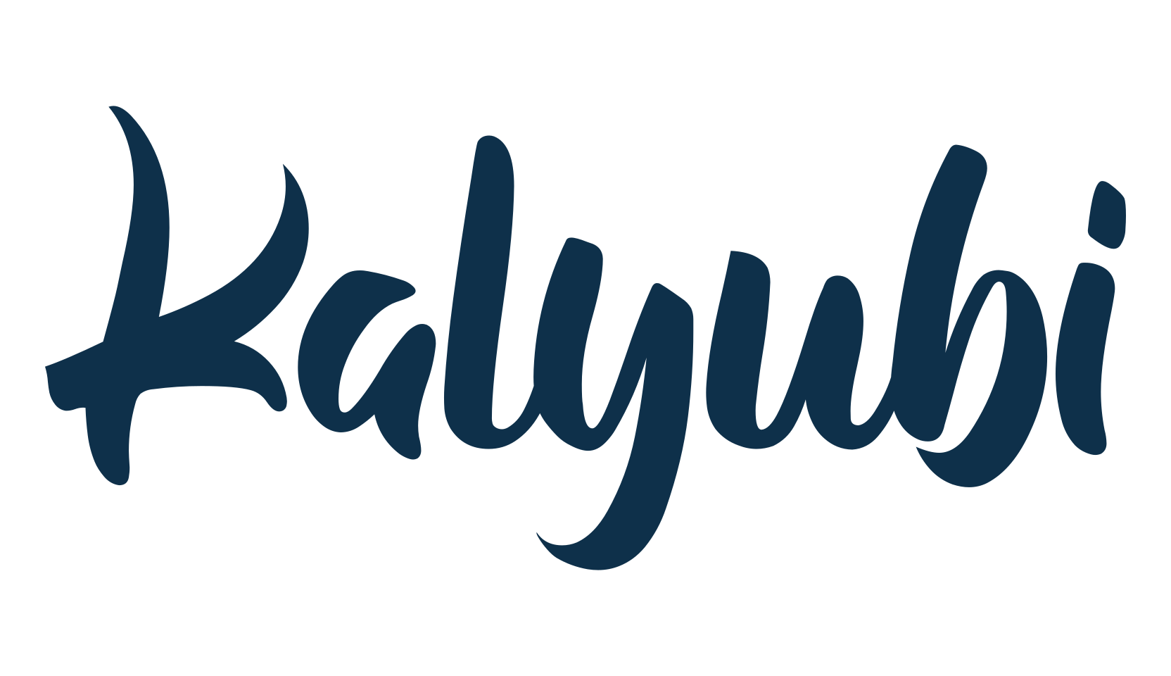 Kalyubi, brush font preview