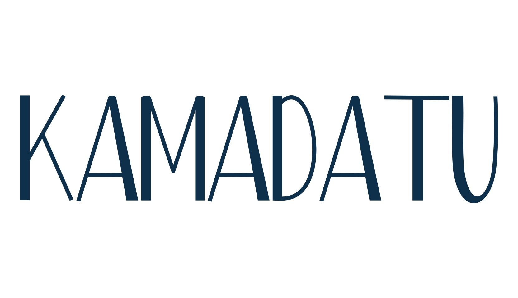 Kamadatu, various font preview