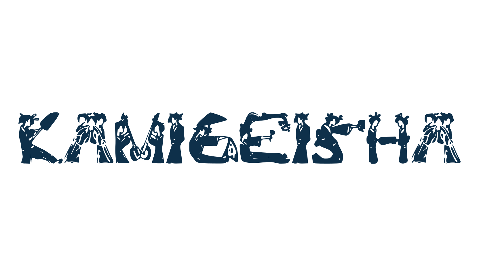 Kami-Geisha, foreign look chinese, jpn font preview