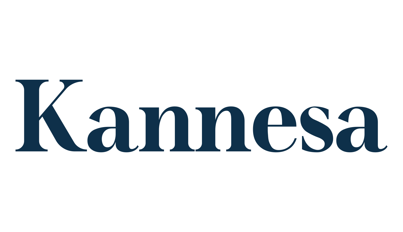 Kannesa, basic serif font preview