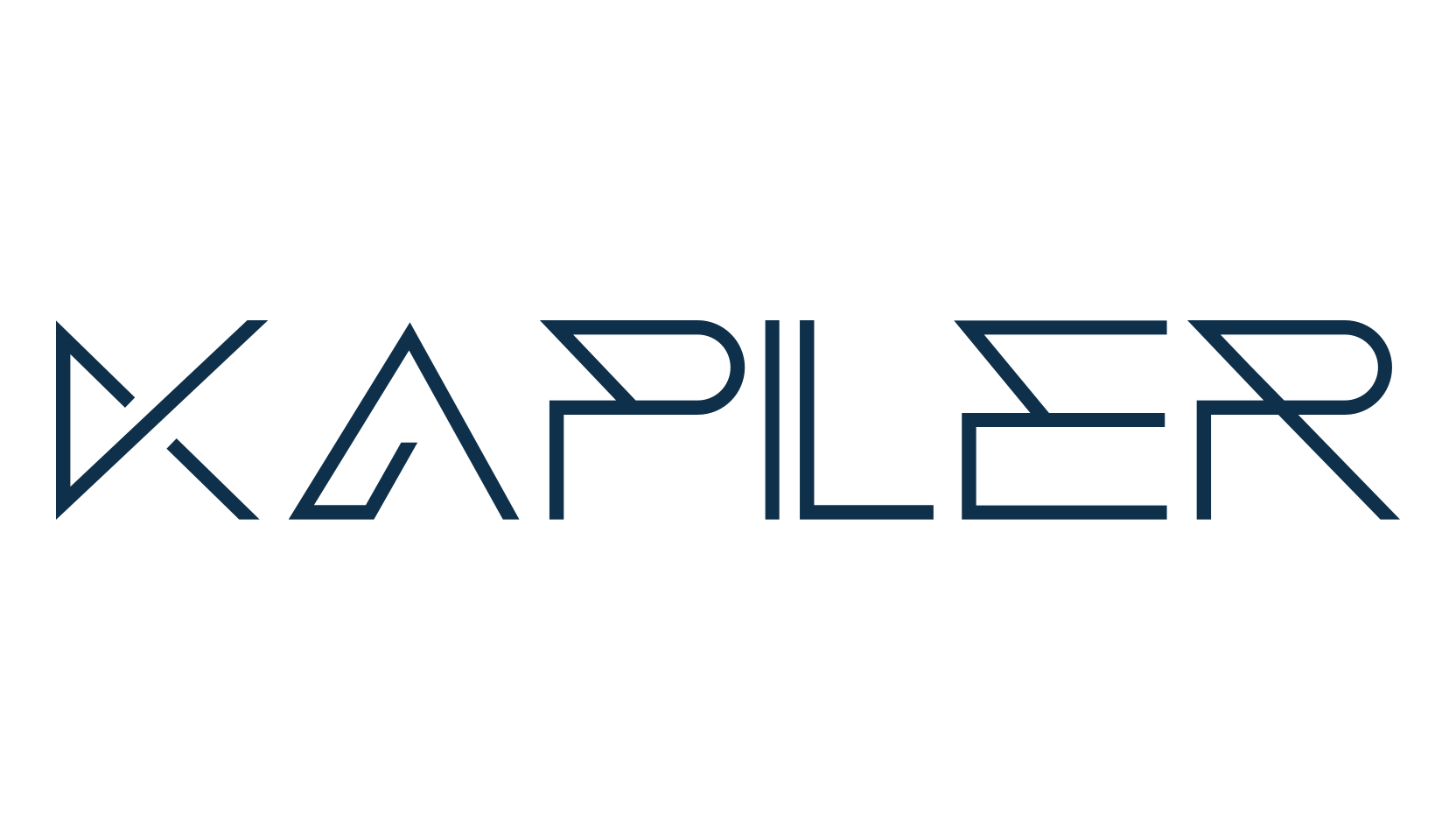 Kapiler, fancy various techno sci-fi font preview