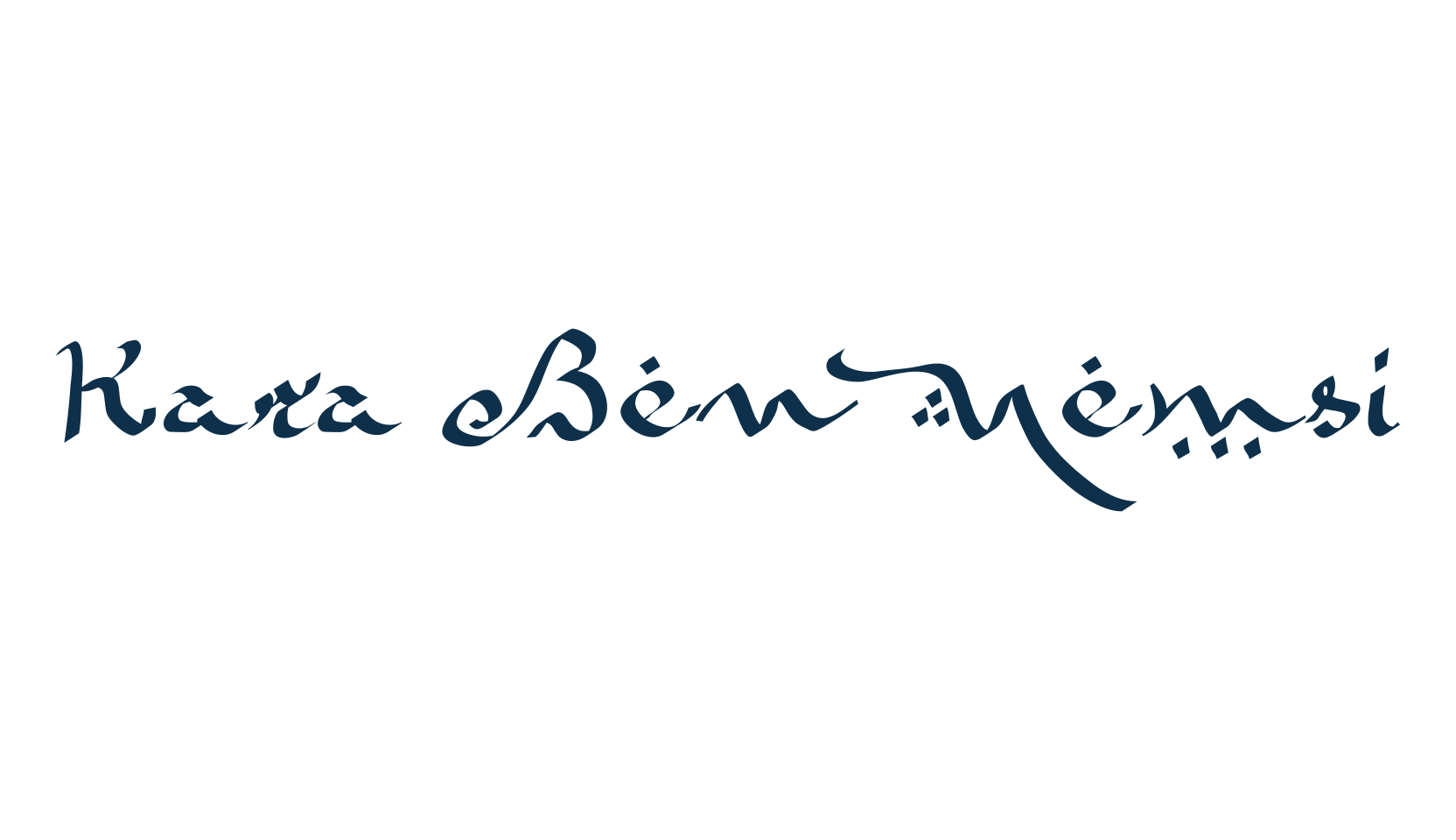 Kara Ben Nemsi, arabic font preview