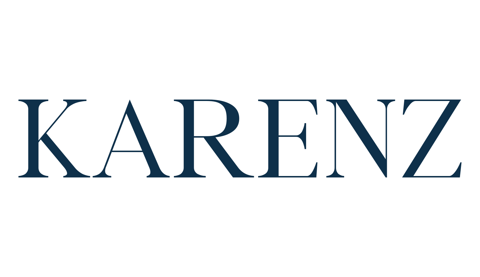 Karenz, basic serif font preview