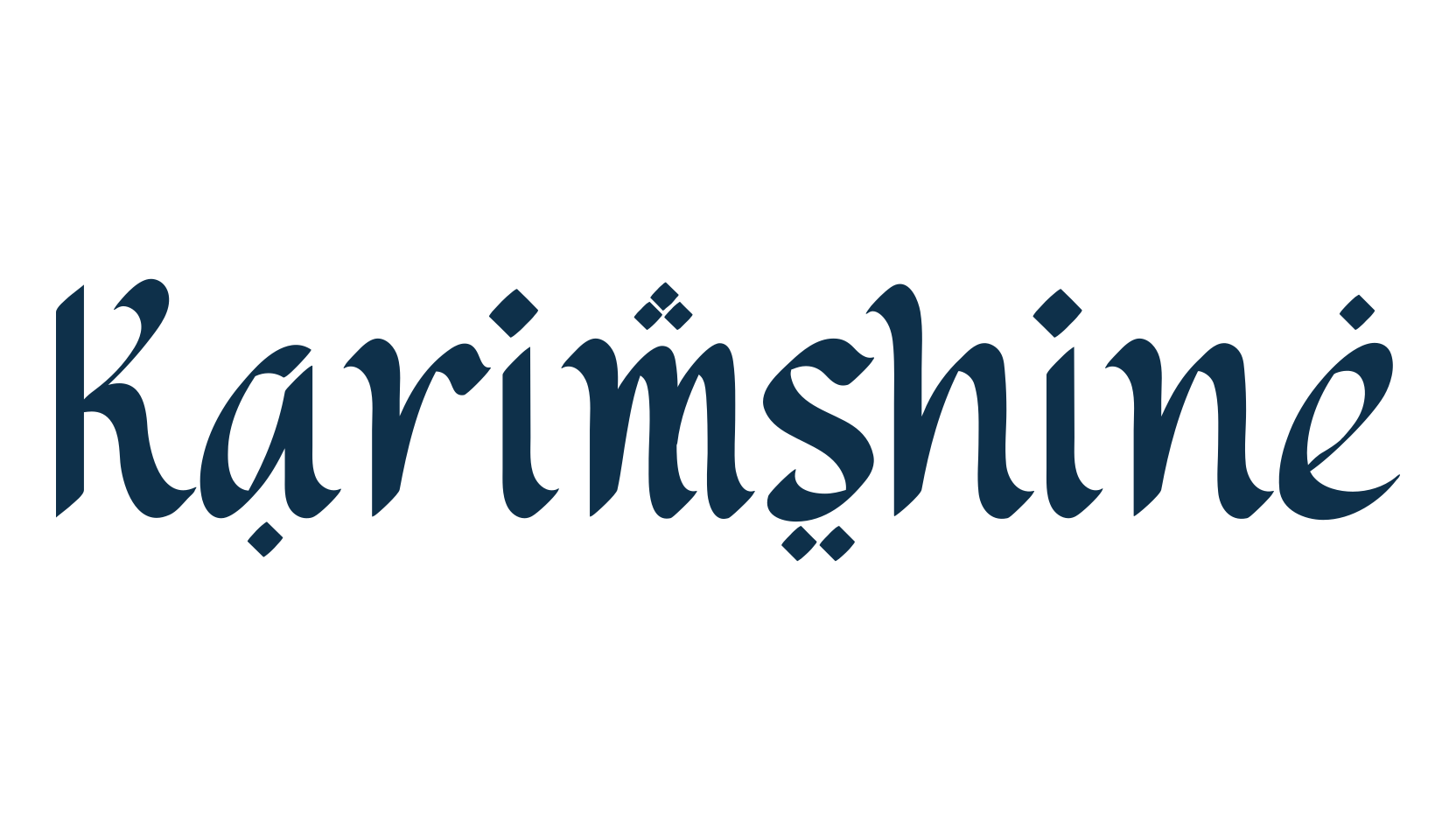 Karimshine, foreign look arabic font preview