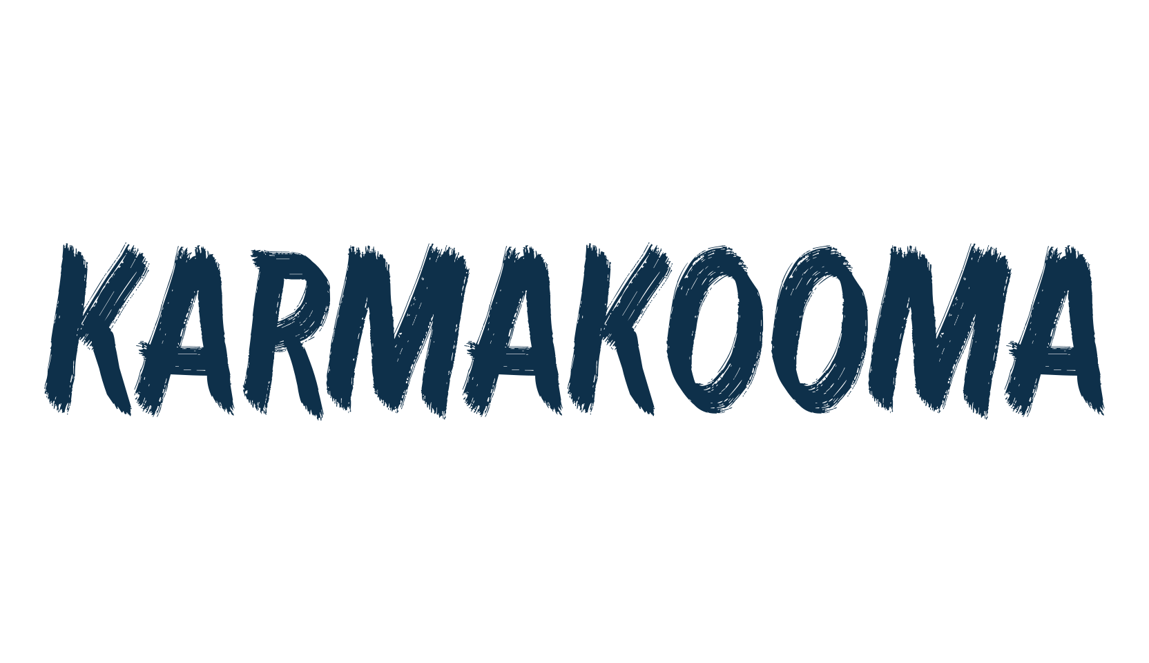 Karmakooma, script brush fancy decorative calligraphy font preview