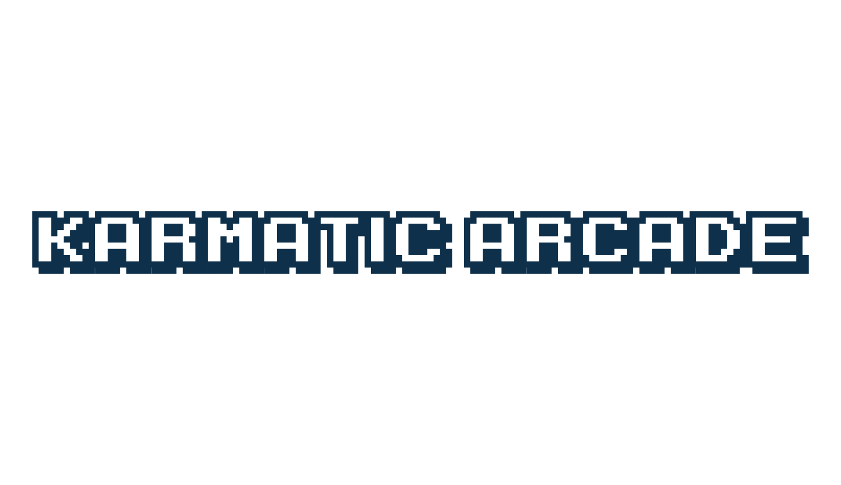 Karmatic Arcade, lcd font preview