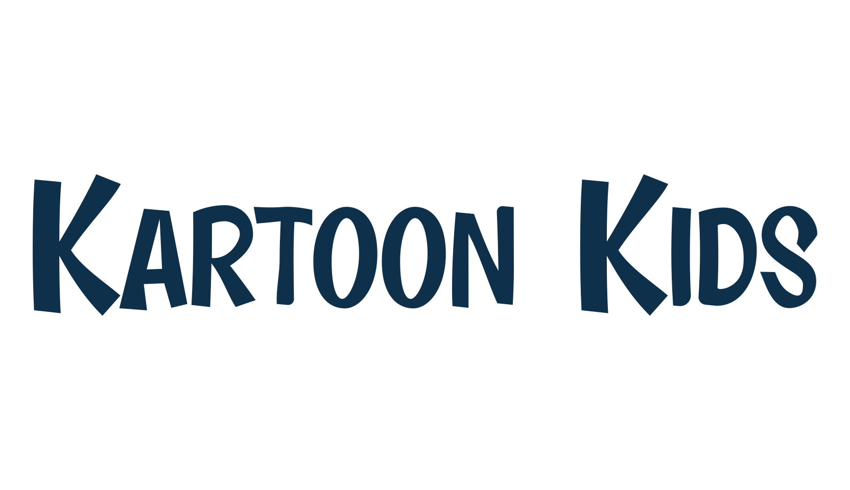 Kartoon Kids, fancy cartoon decorative font preview