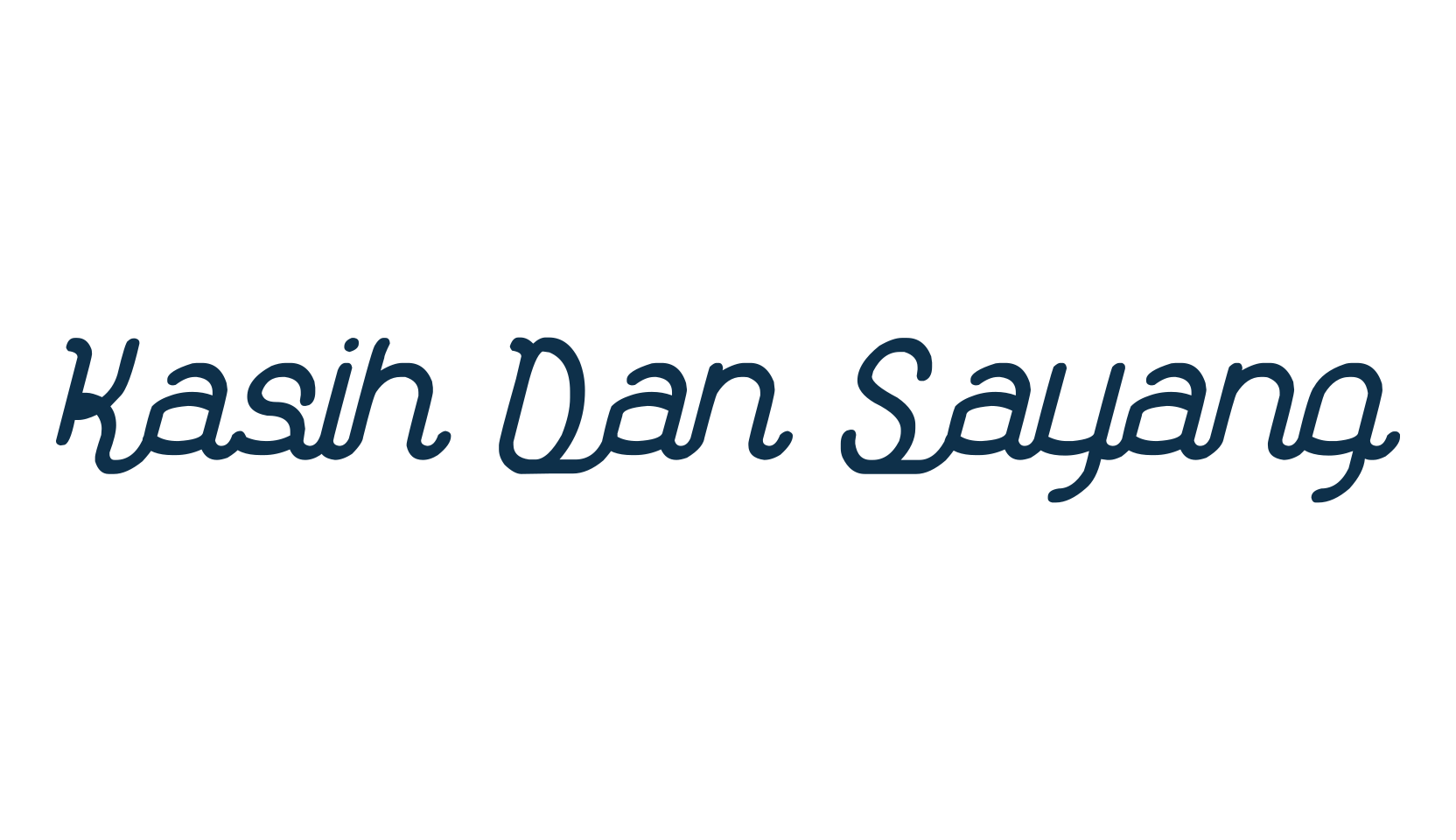 Kasih Dan Sayang, display market font preview