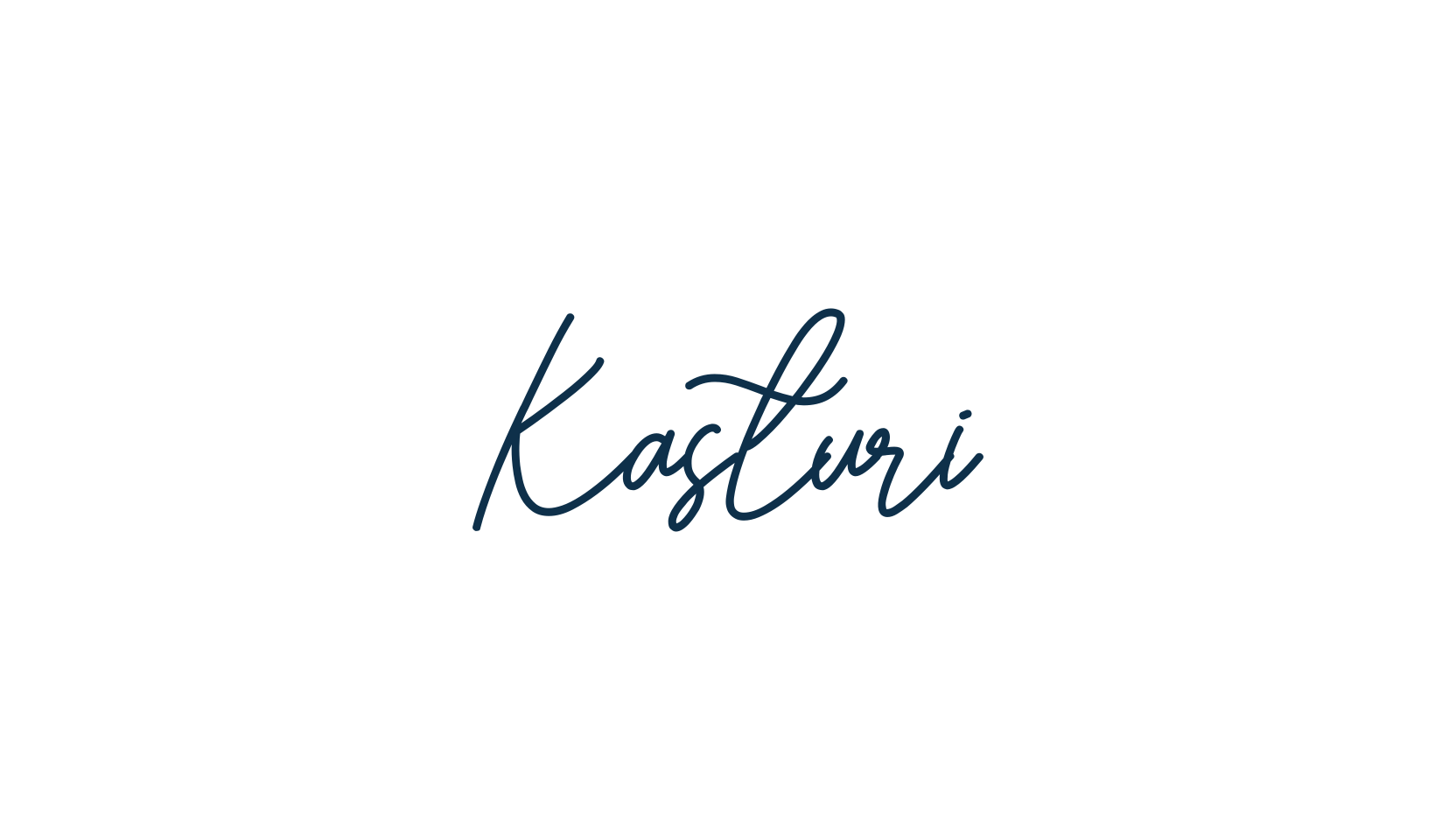 Kasturi, handwriting font preview