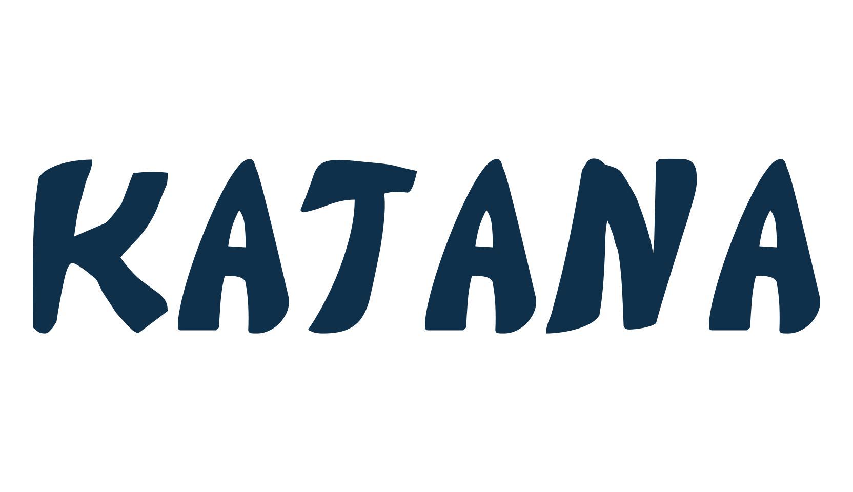 Katana, foreign look chinese, jpn font preview
