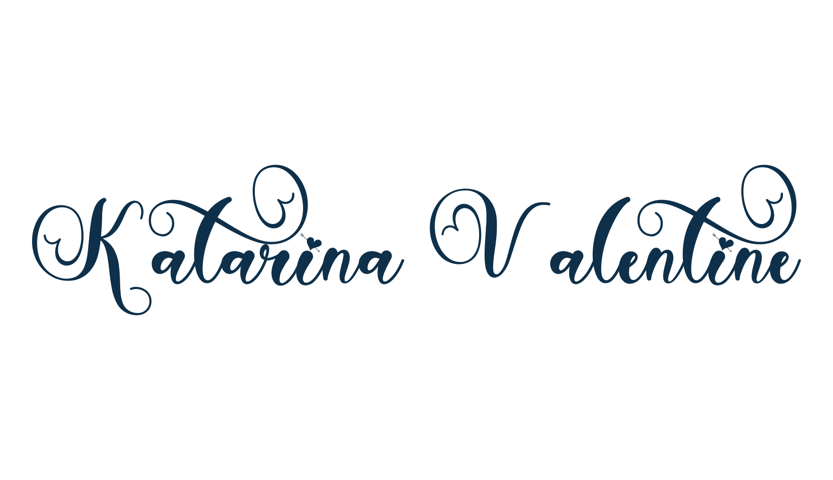 Katarina Valentine, display market font preview