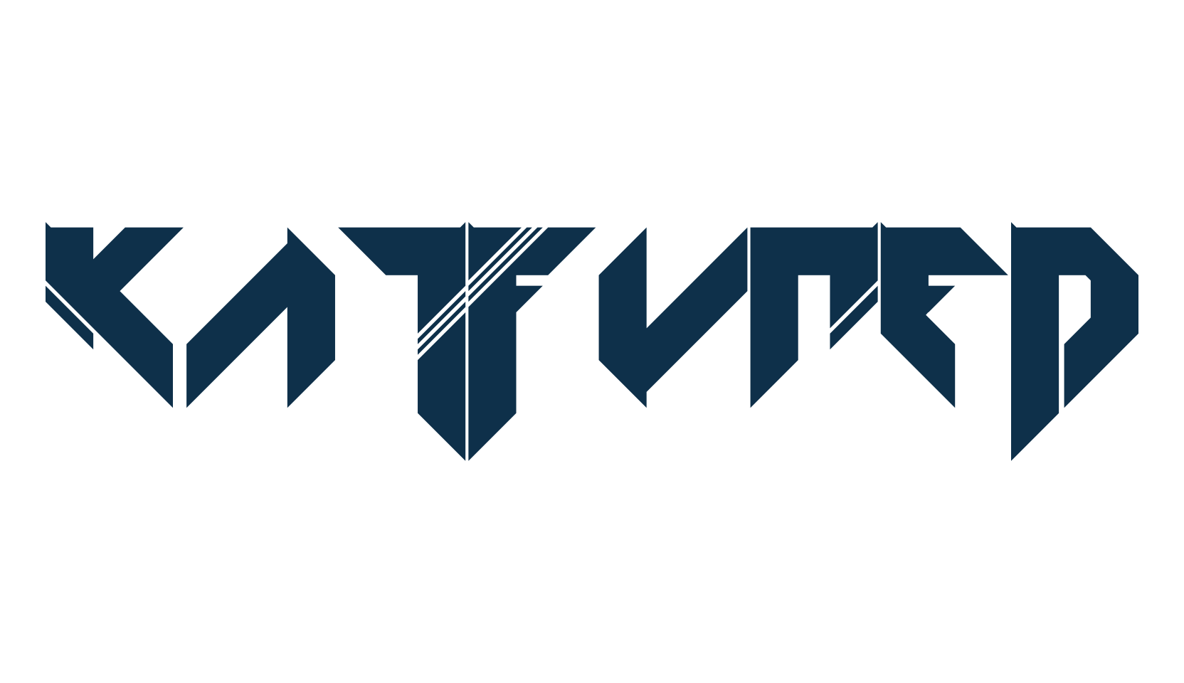Katfyred, modern font preview