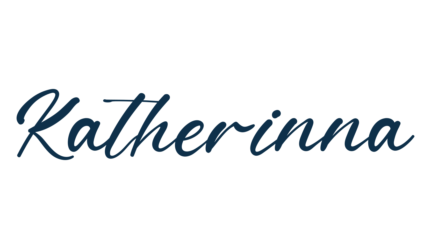 Katherinna, various font preview