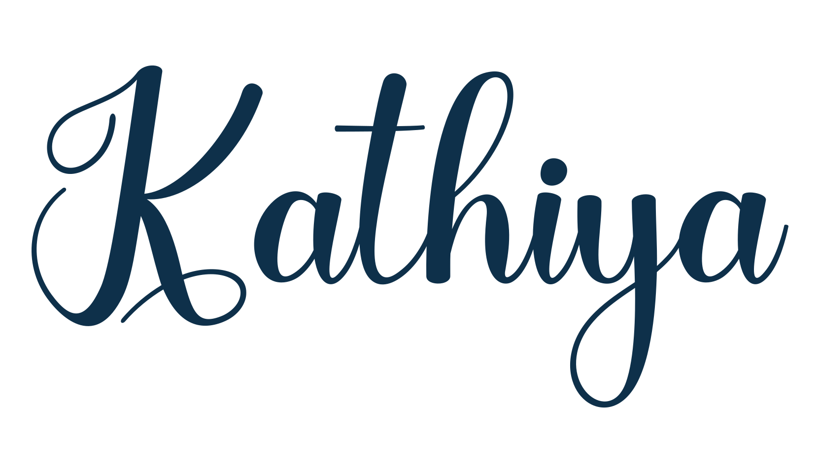 Kathiya (kathiya), script calligraphy fancy decorative font preview