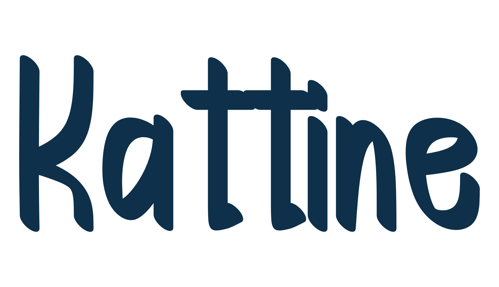 Kattine, display market font preview