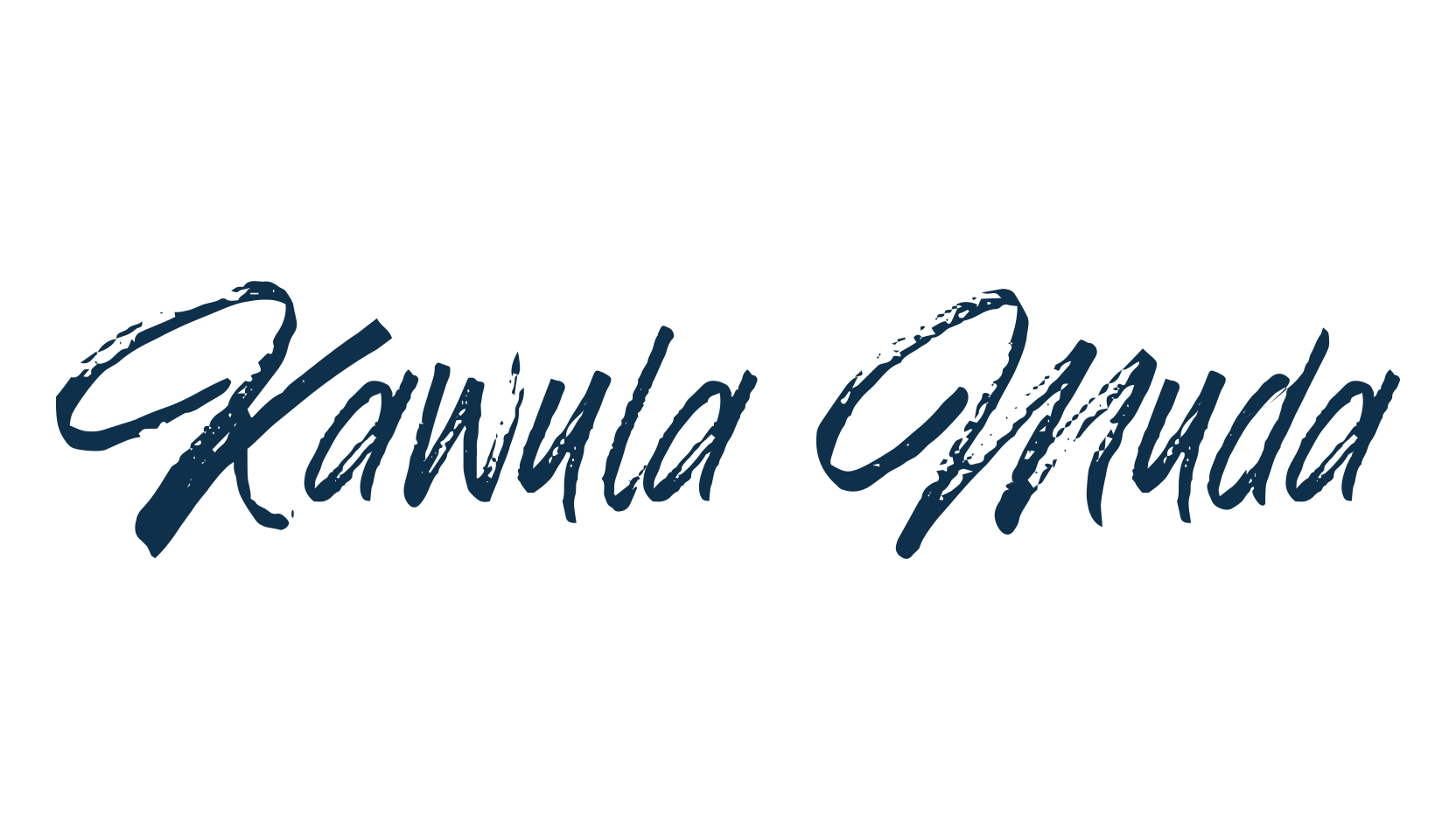 Kawula Muda, script brush fancy decorative calligraphy font preview