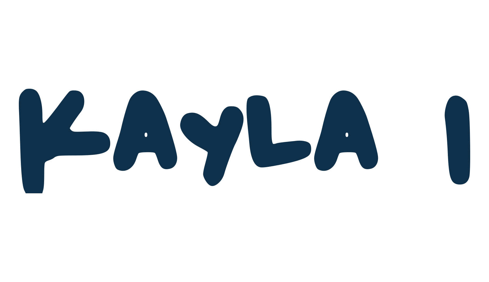 Kayla 1, script handwritten fancy decorative calligraphy font preview