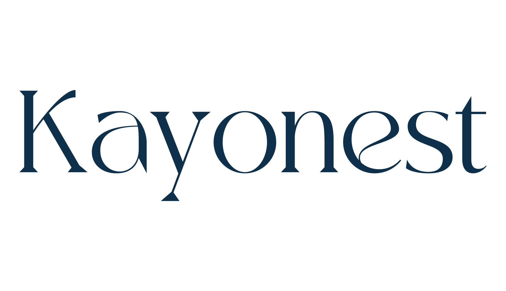 Kayonest, basic serif font preview