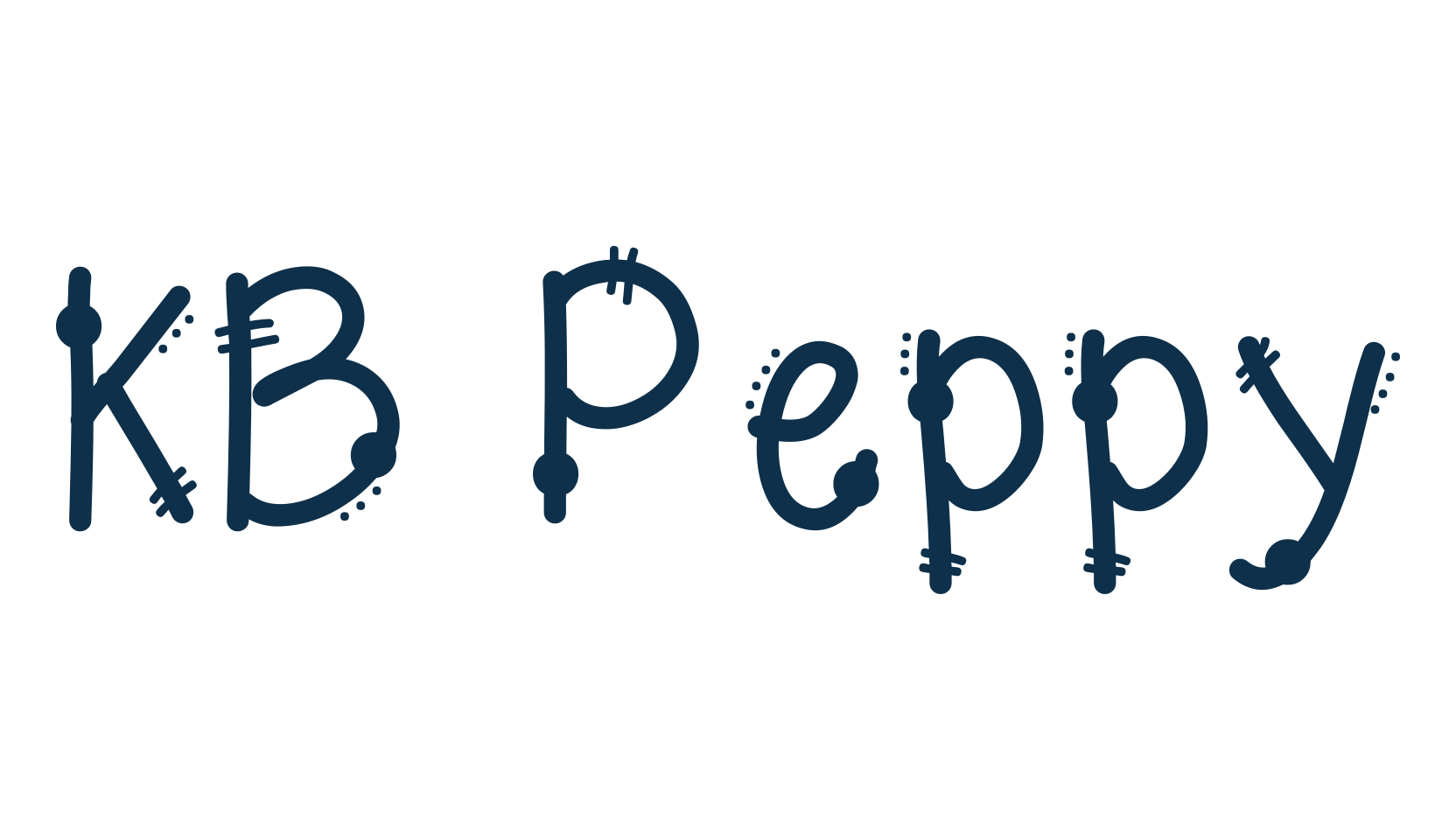 KB Peppy, various font preview