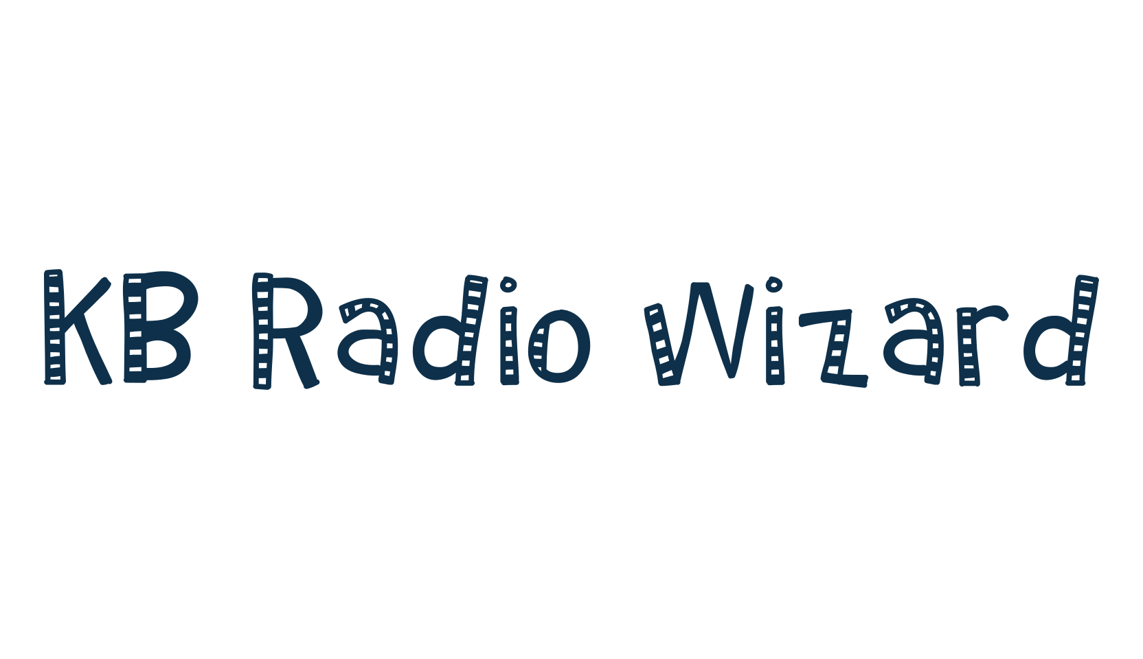 KB Radio Wizard, decorative font preview