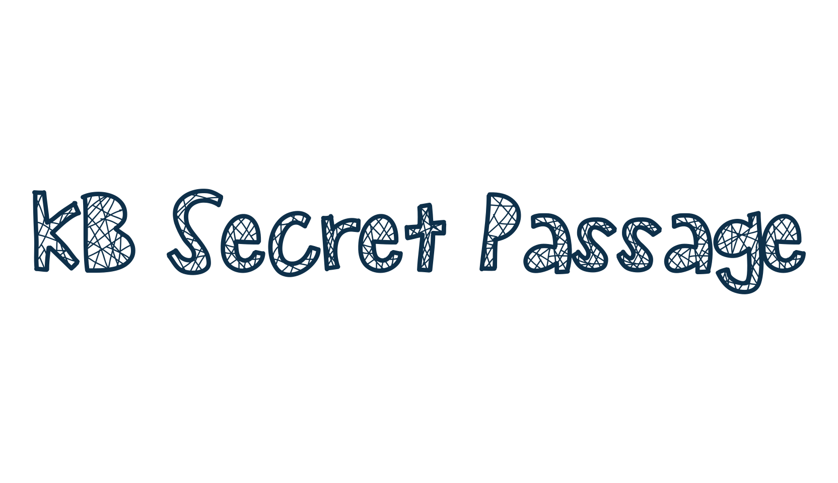 KB Secret Passage, fancy decorative font preview