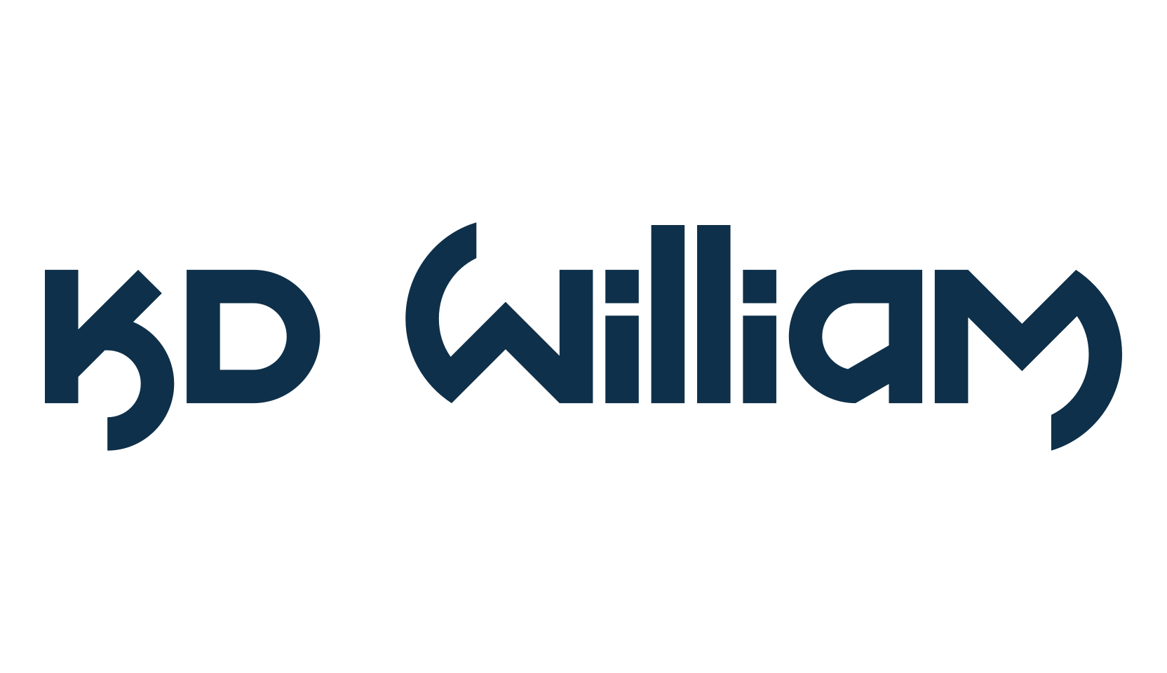 KD William, fancy various techno sci-fi font preview