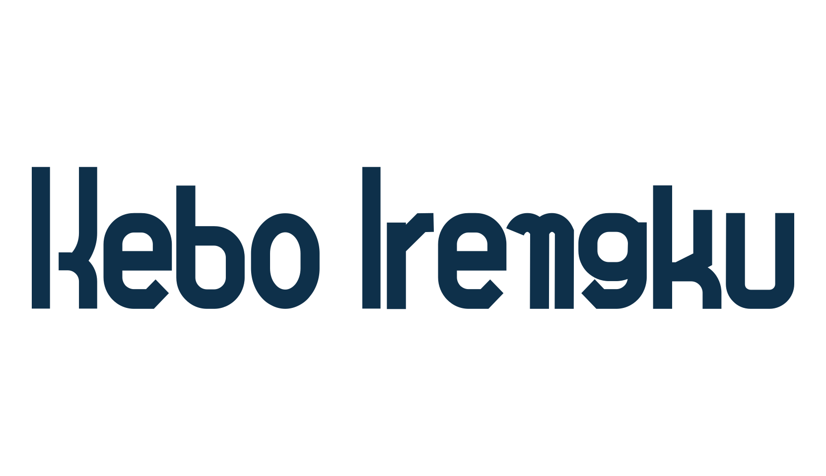 Kebo Irengku, fancy various techno sci-fi font preview