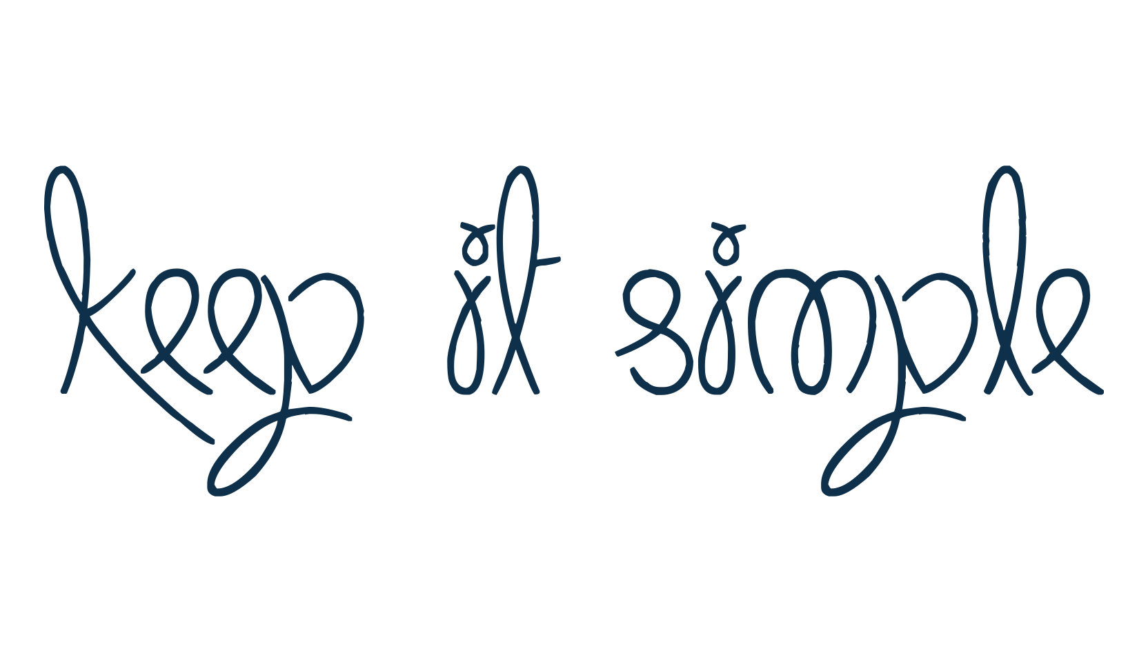 Keep It Simple, fancy various decorative script calligraphy font preview