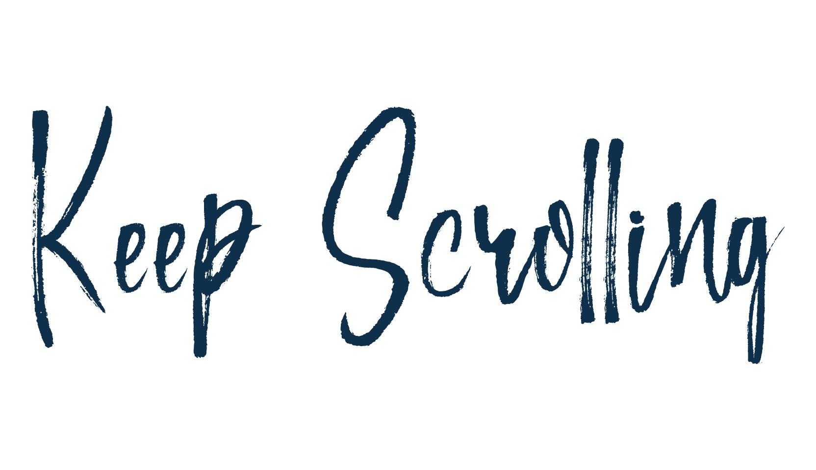 Keep Scrolling, script brush fancy decorative calligraphy font preview