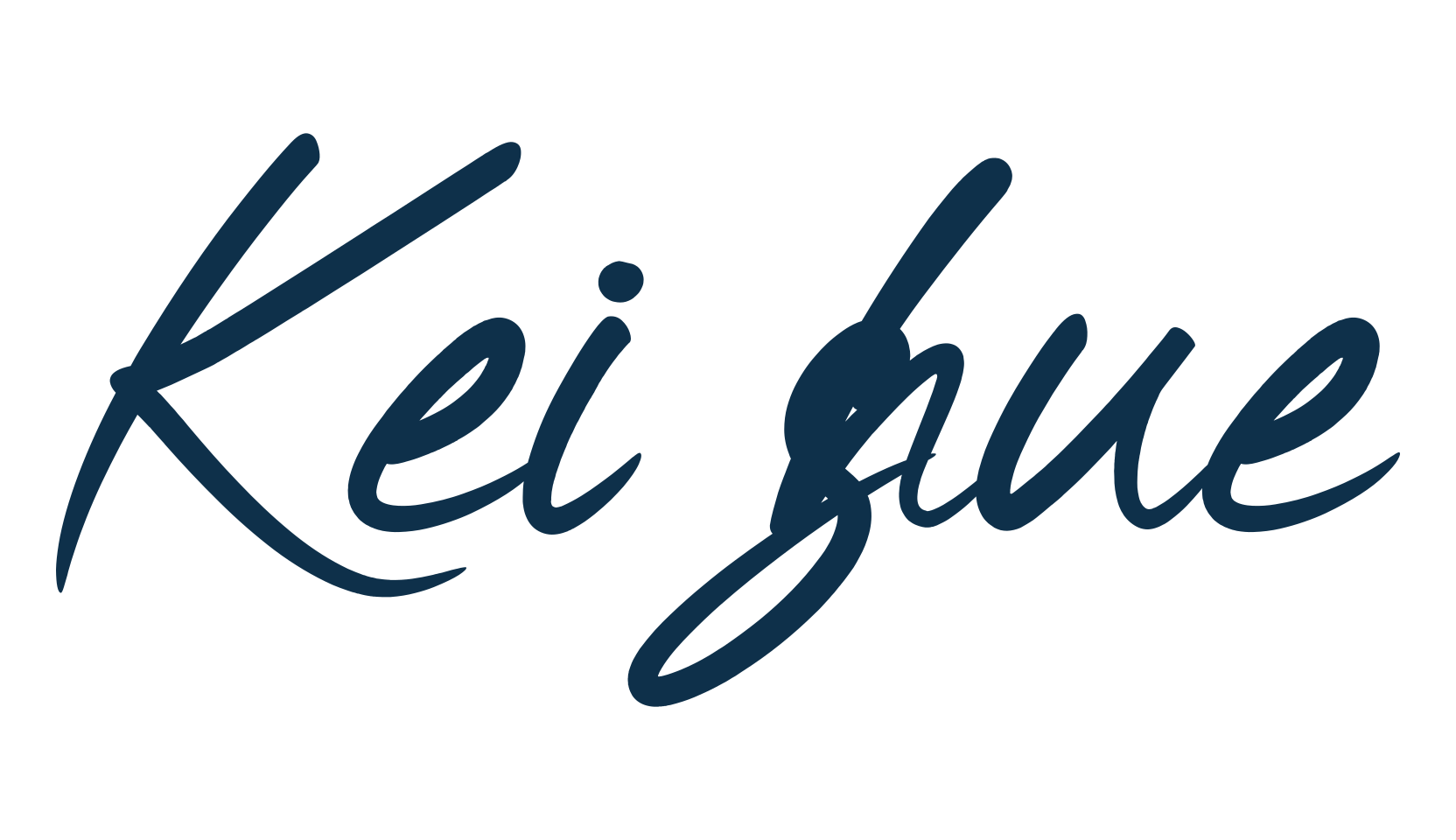 Keishue, script handwritten fancy decorative calligraphy font preview