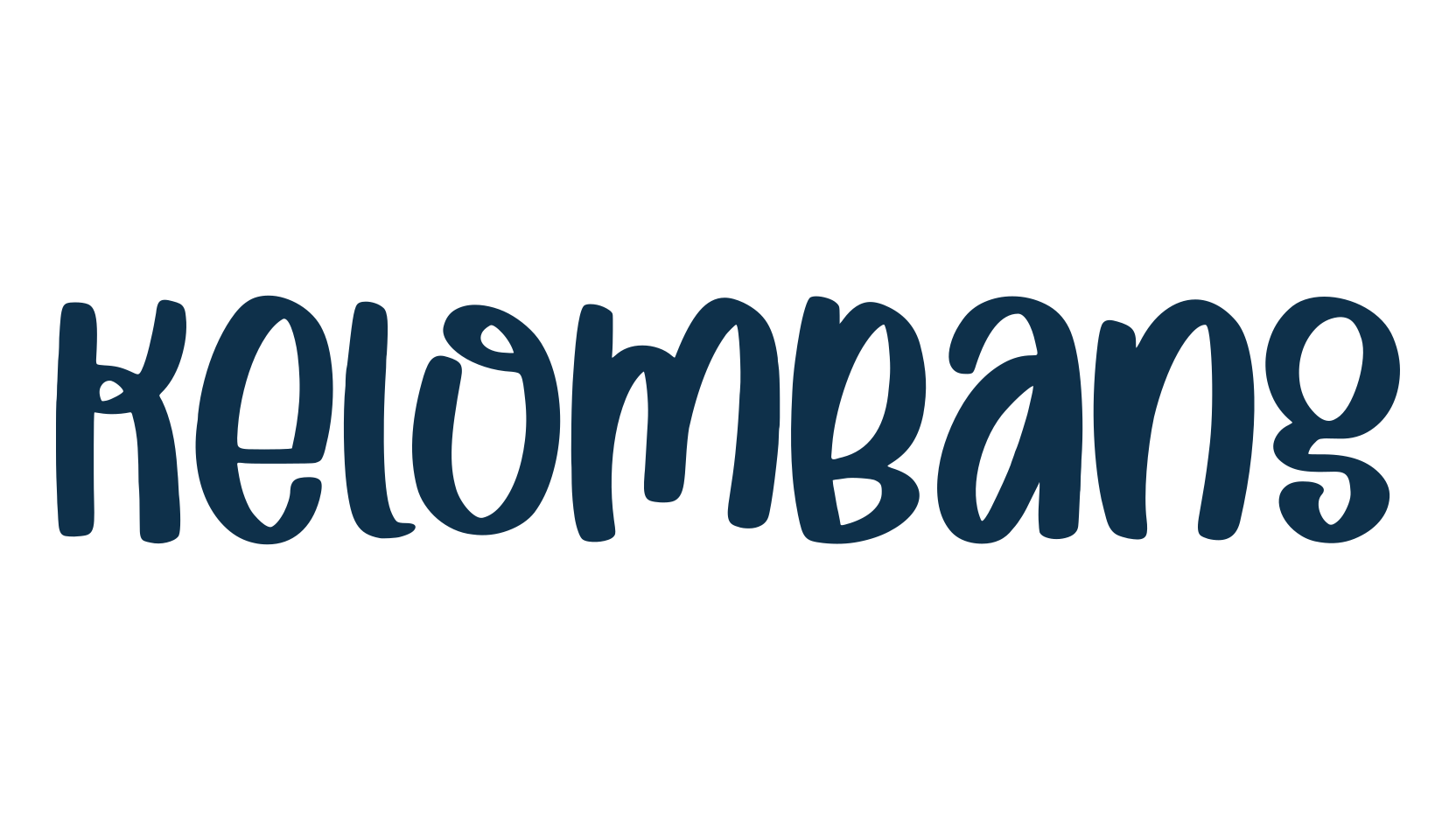 Kelombang, various font preview