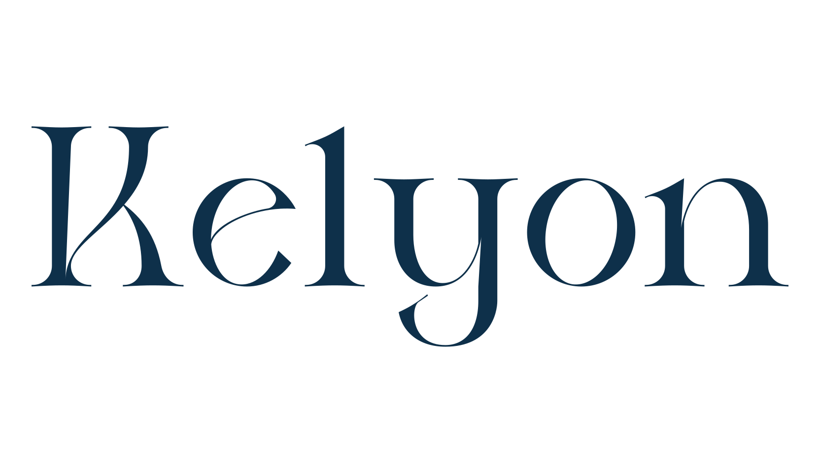 Kelyon, basic serif font preview