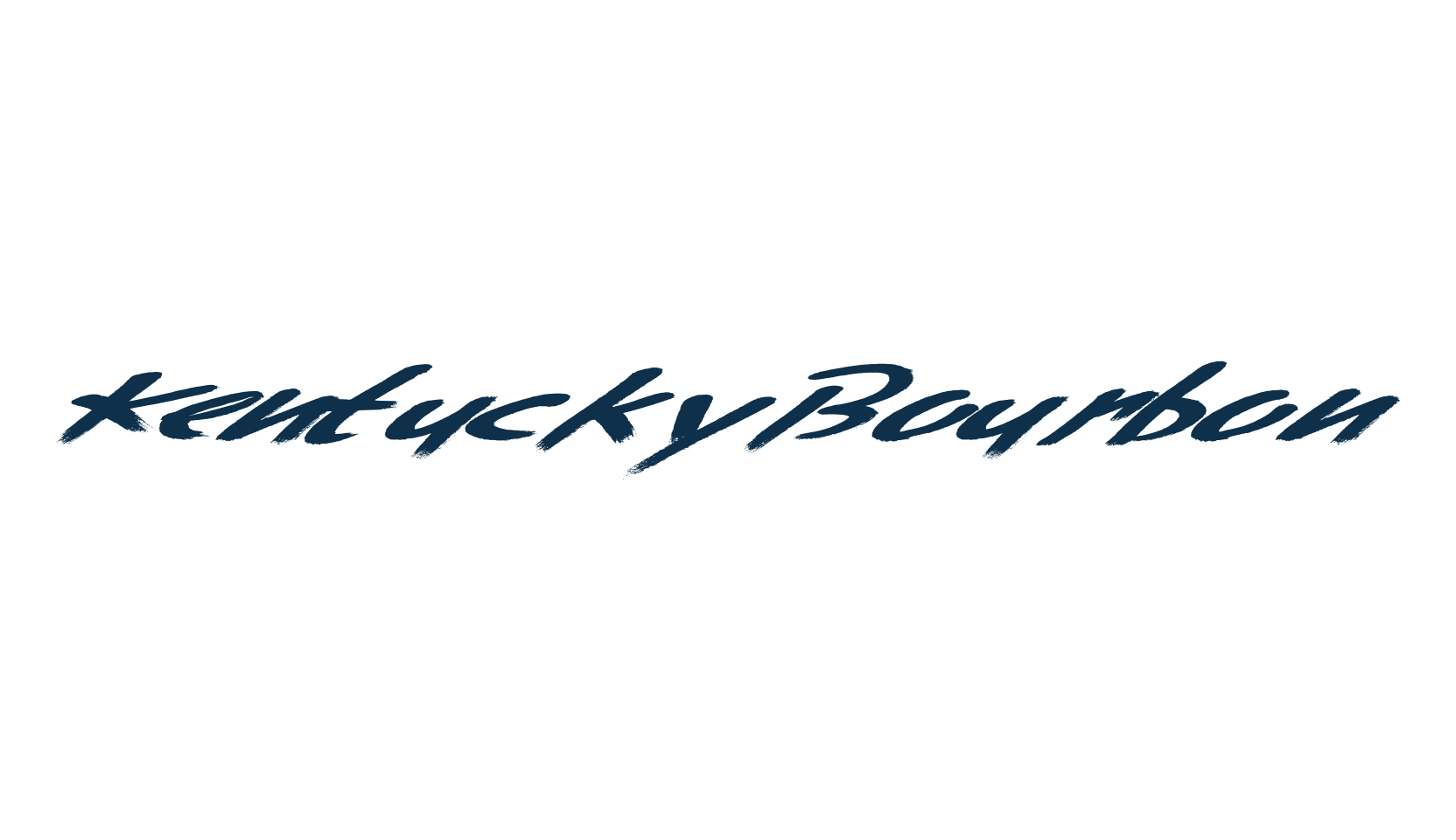 Kentucky Bourbon, script brush fancy decorative calligraphy font preview
