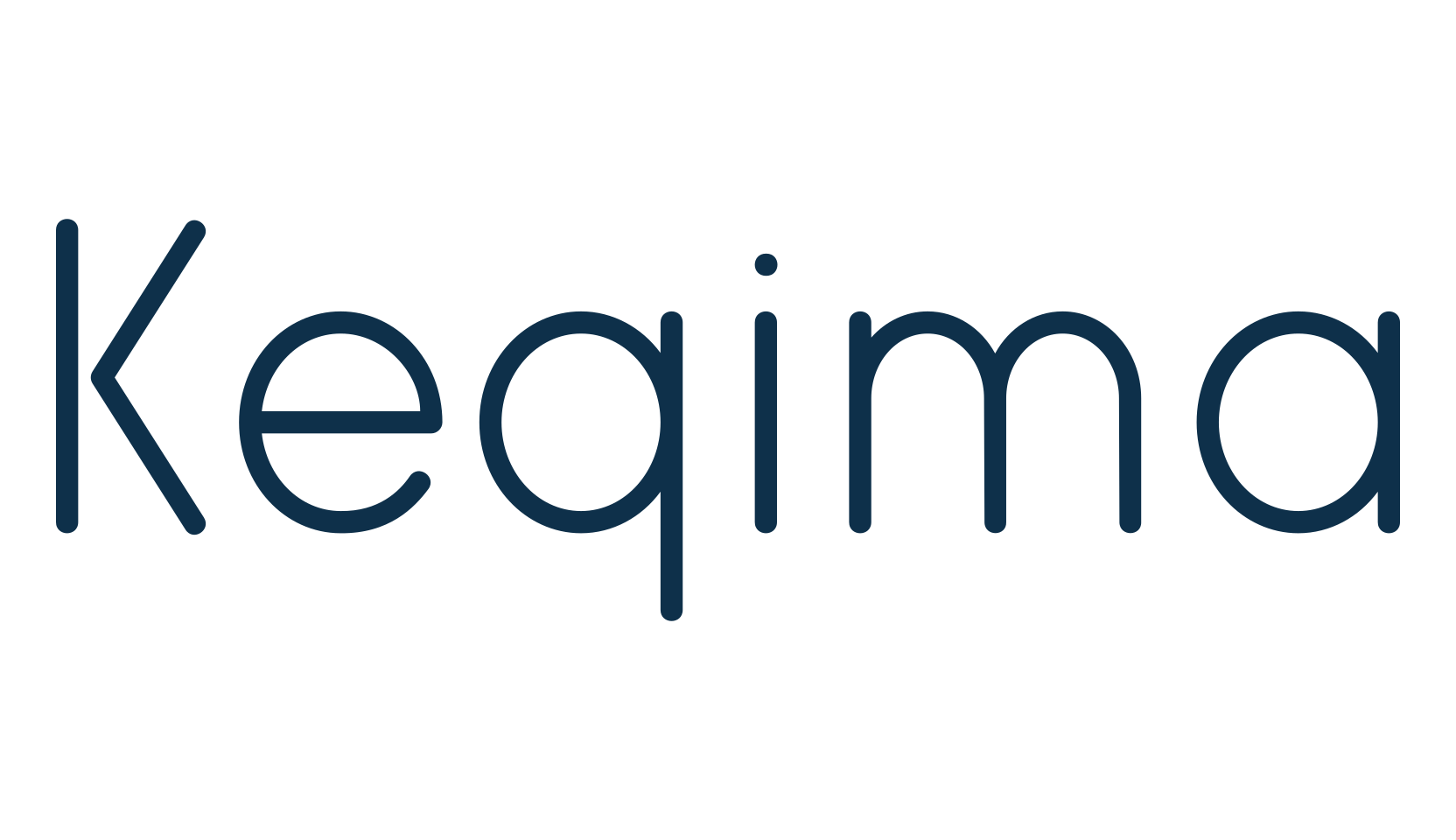 Keqima, sans serif font preview