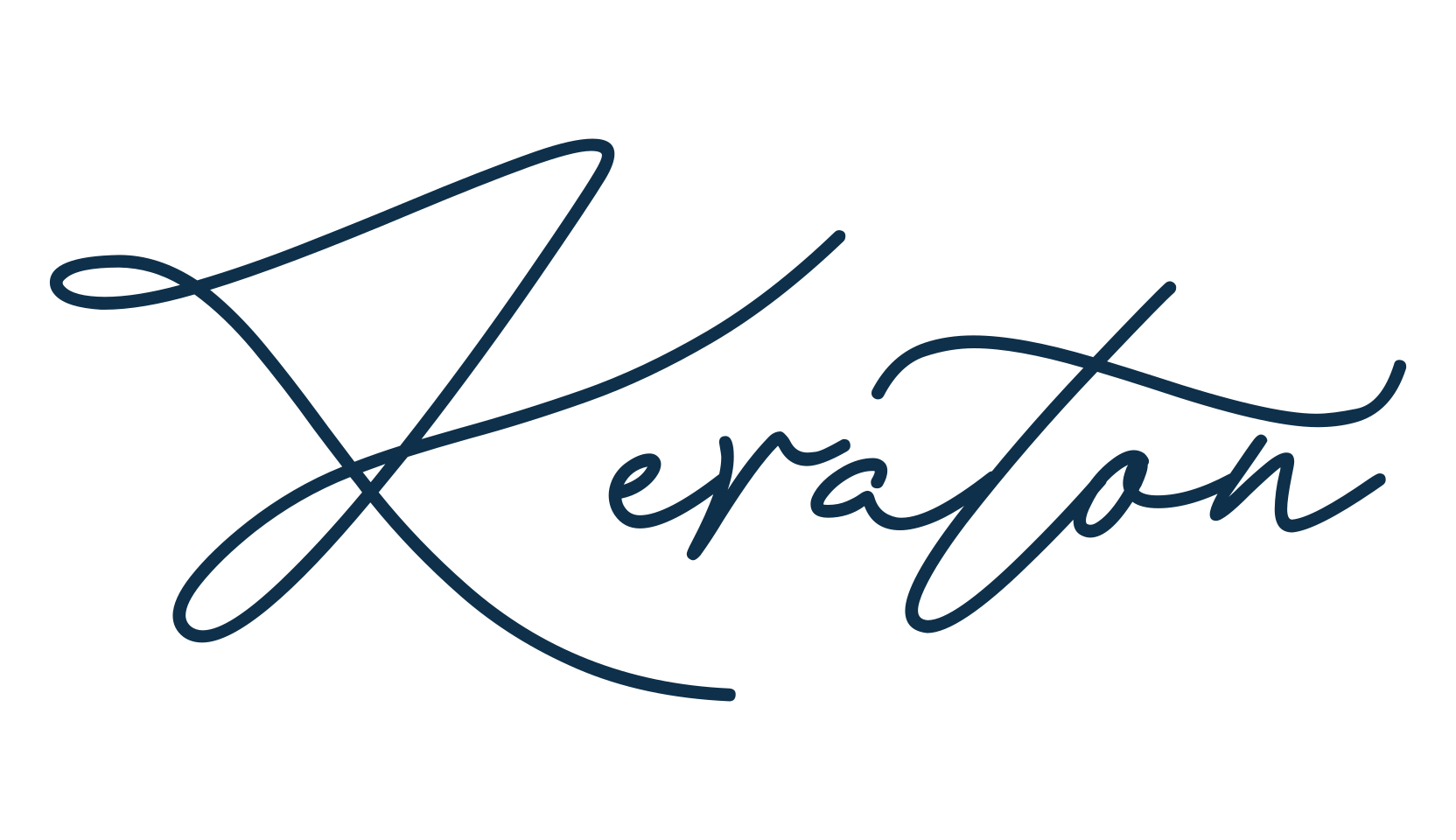 Keraton (keraton), handwriting font preview