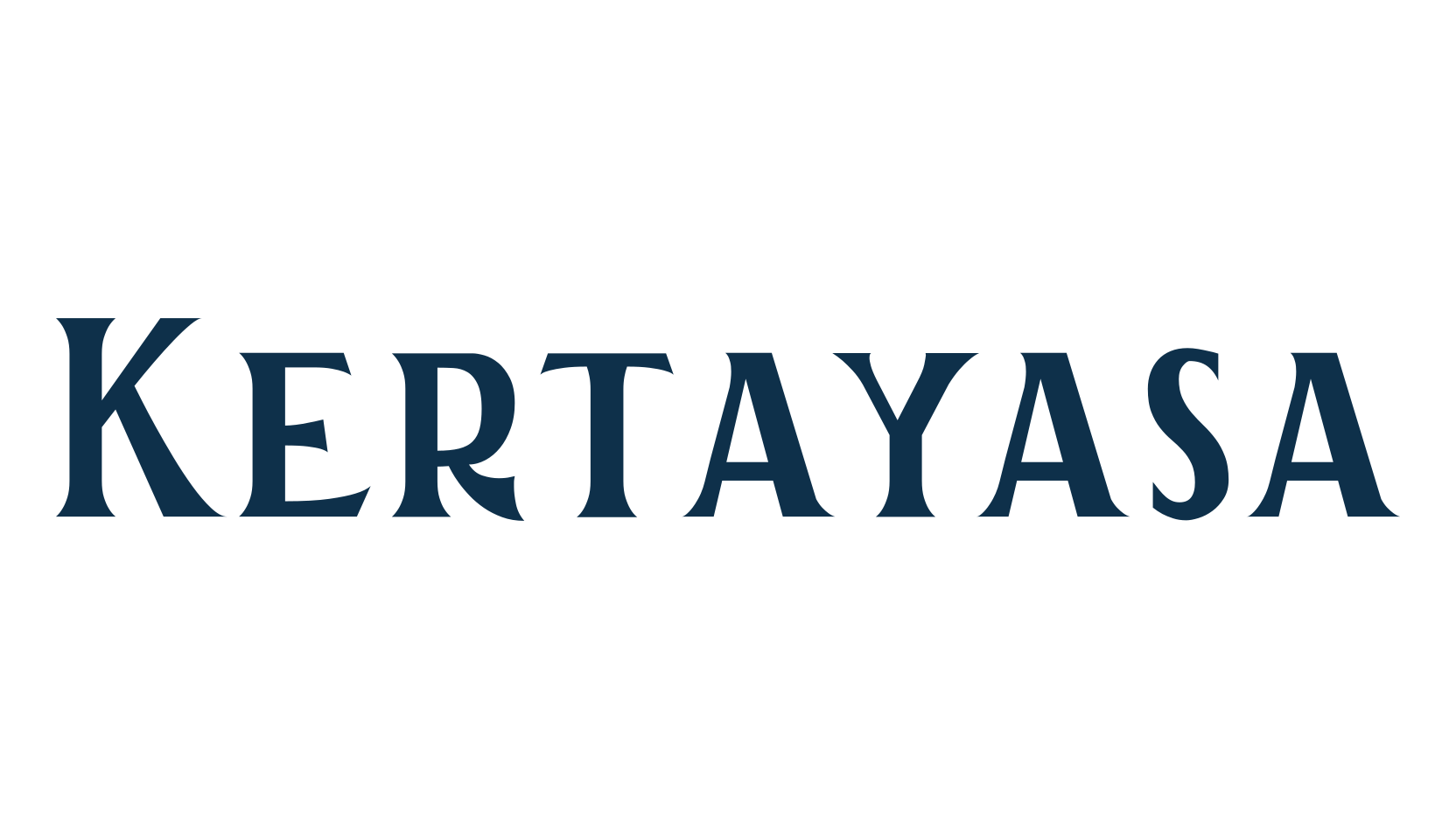 Kertayasa, retro font preview