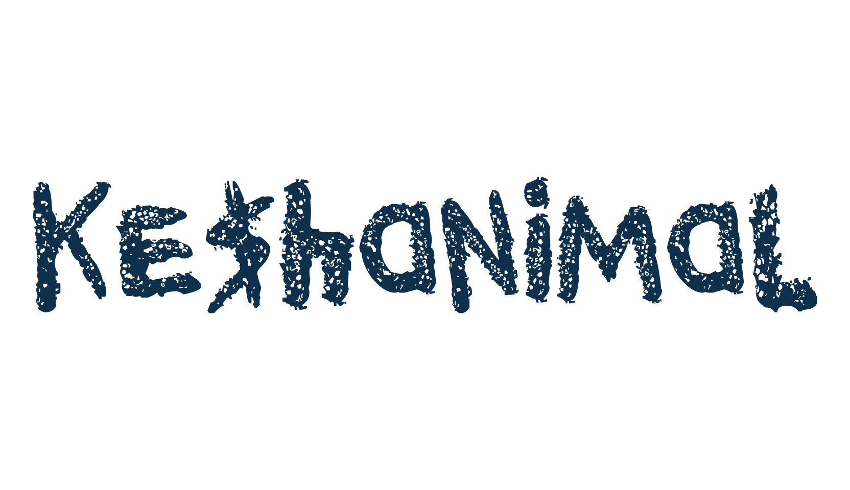 Ke$hanimal, fancy various decorative script calligraphy font preview