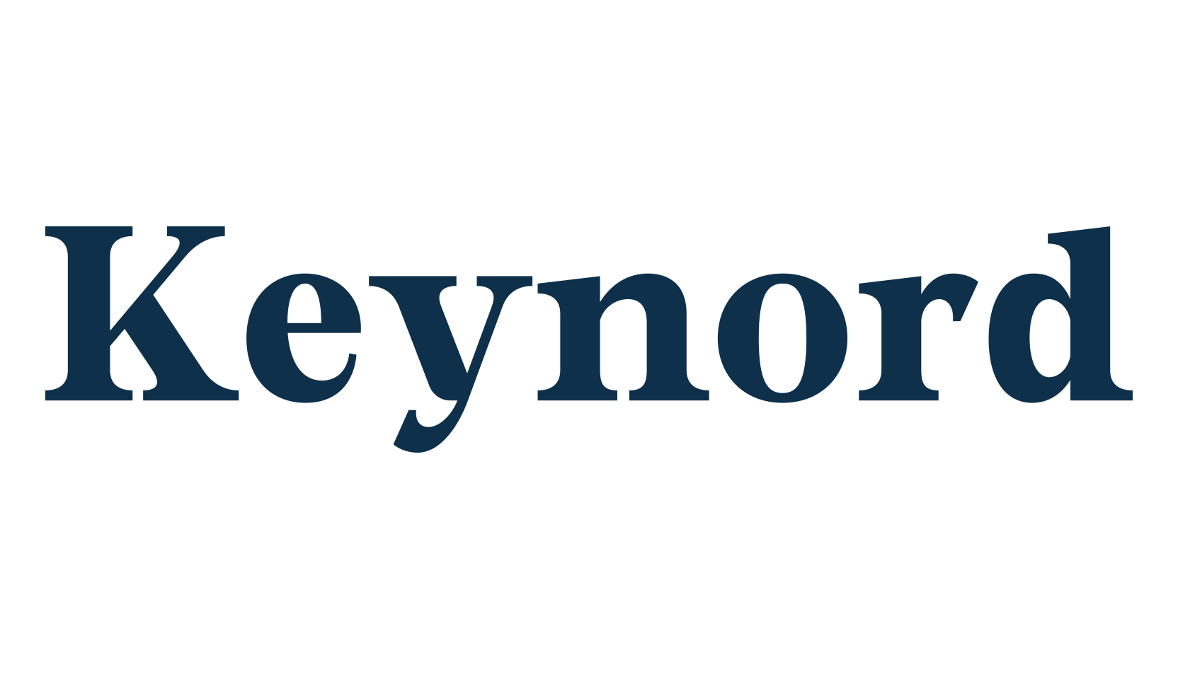 Keynord, basic serif font preview