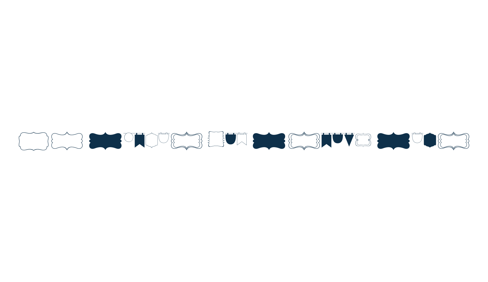 KG Flavor And Frames Four, fancy decorative font preview