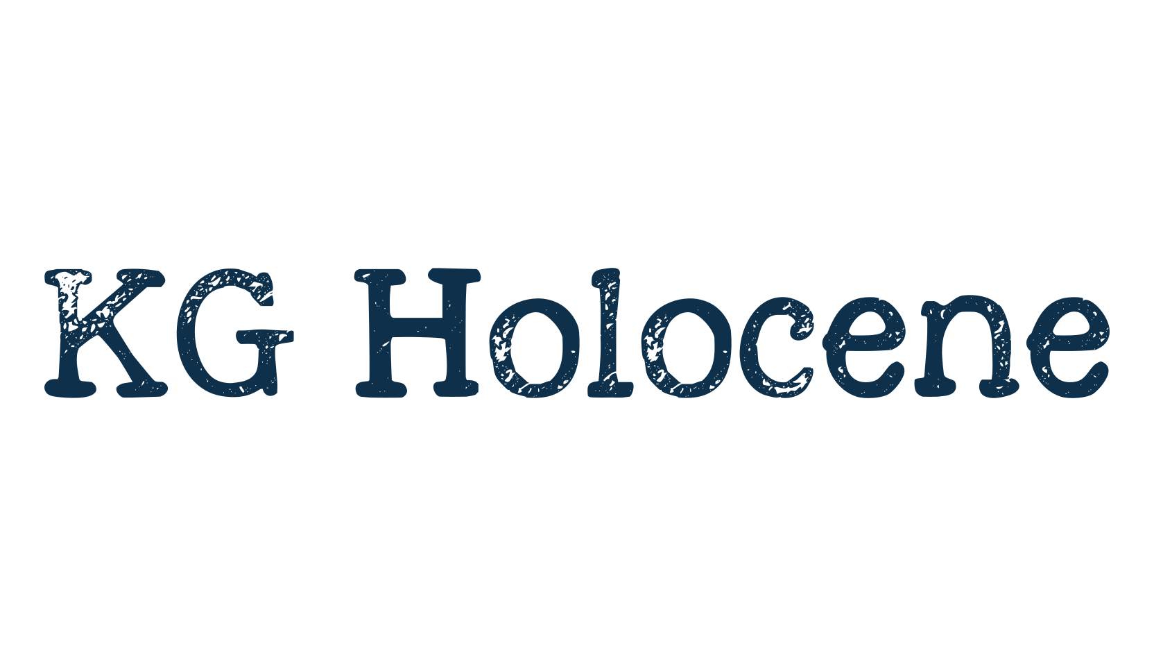 KG Holocene, fancy typewriter decorative font preview