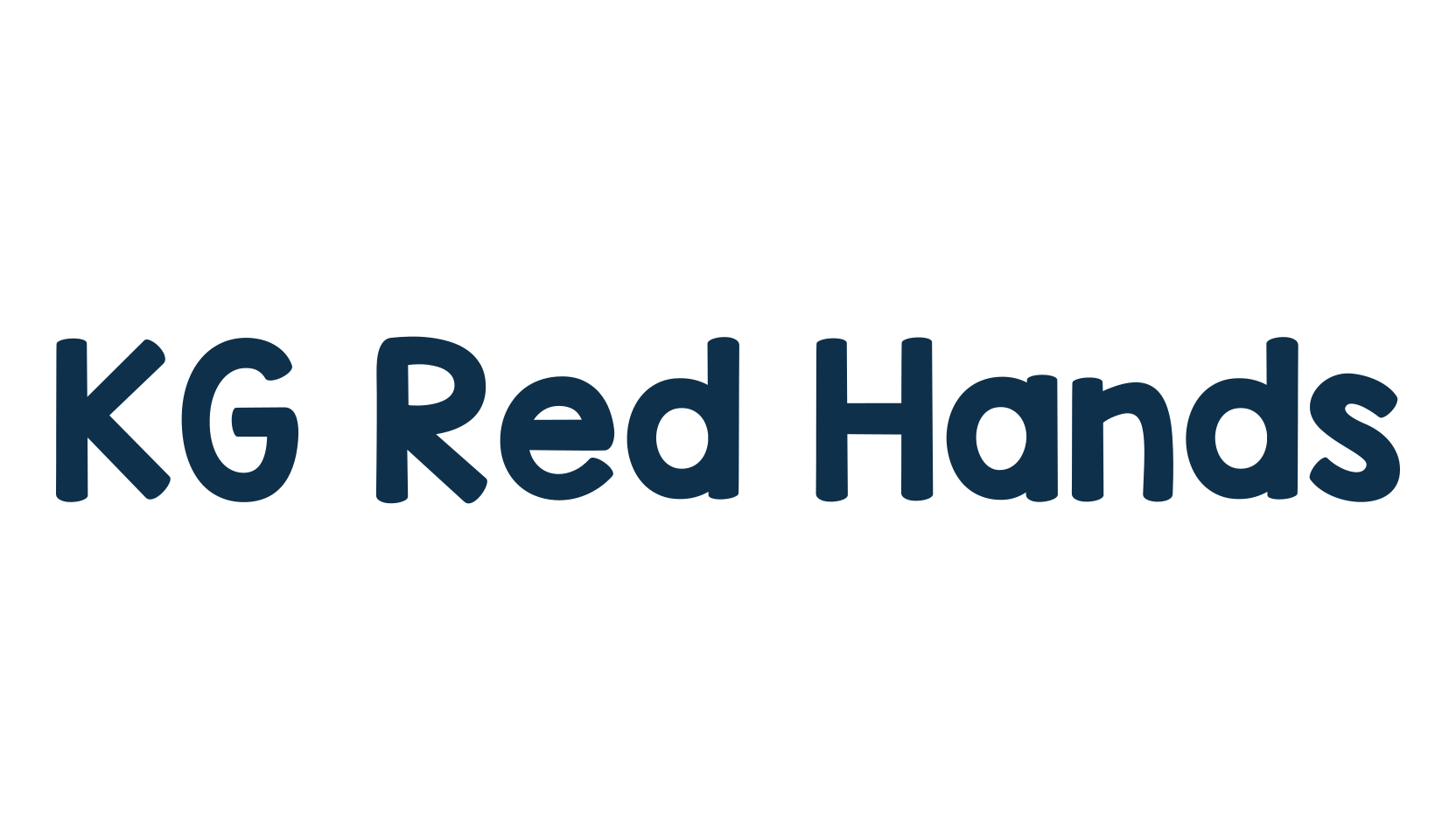 KG Red Hands, various font preview