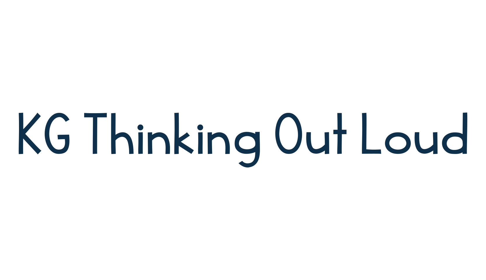 KG Thinking Out Loud, fancy various decorative font preview