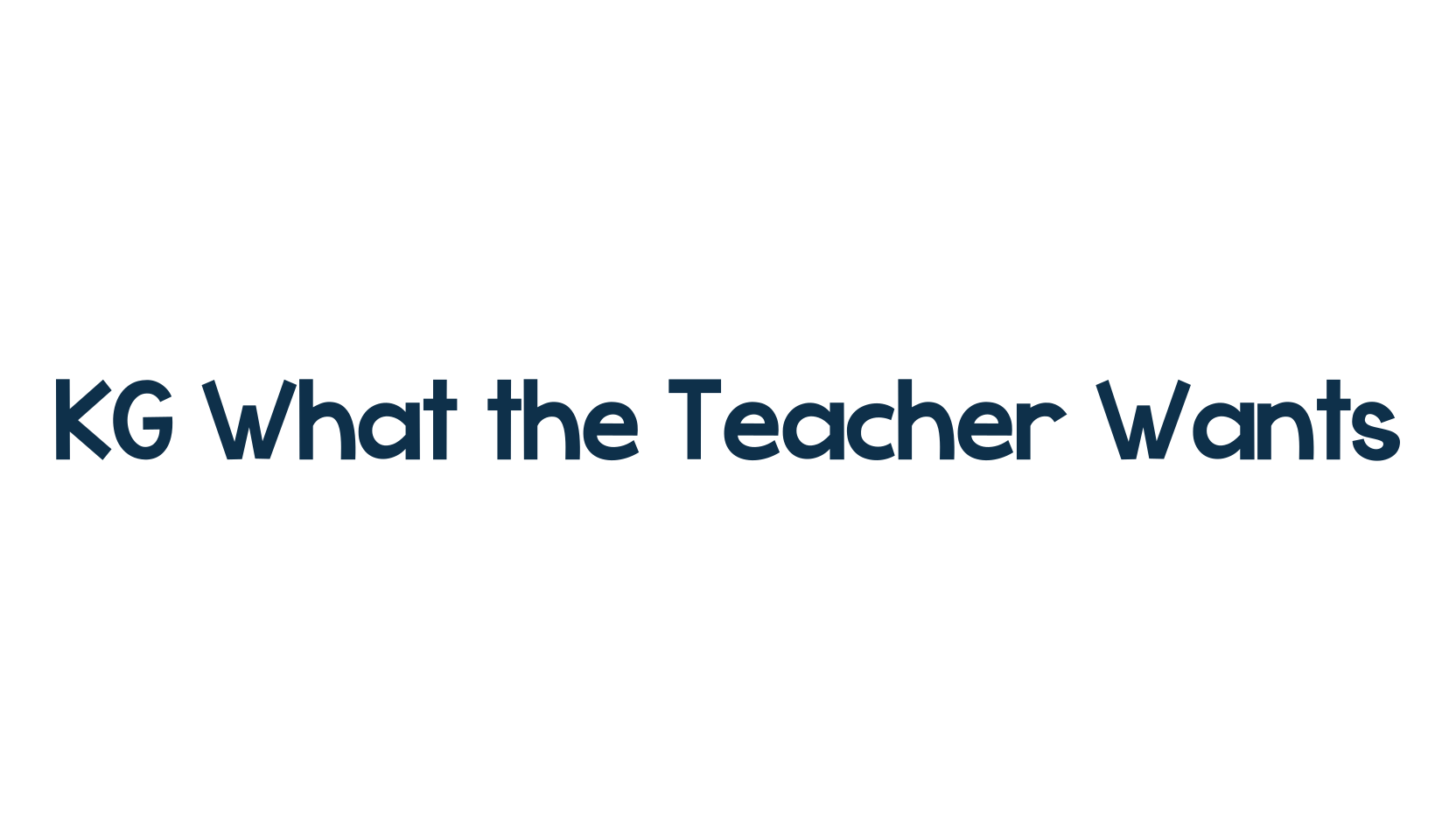 KG What the Teacher Wants, fancy various decorative font preview