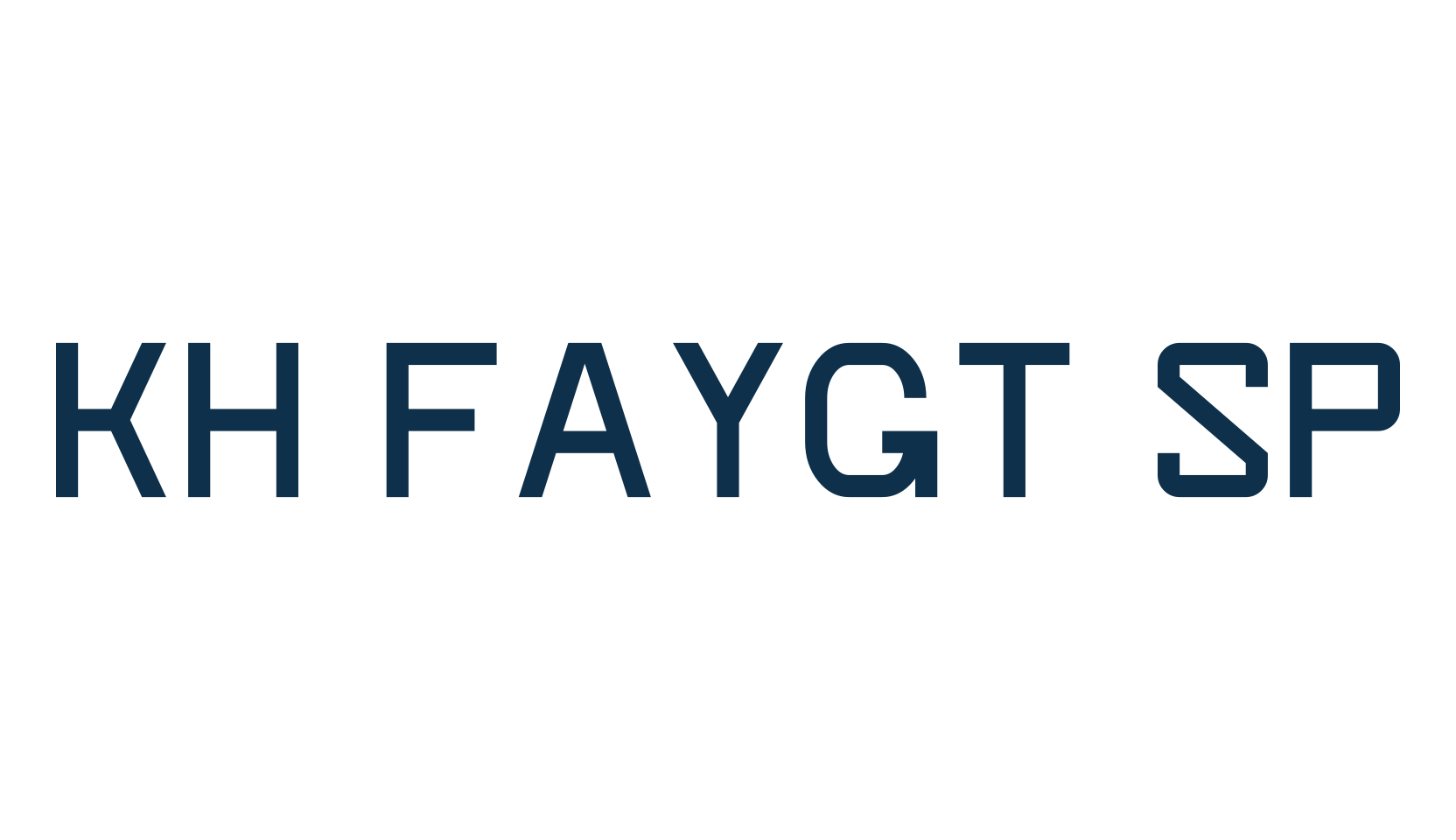 KH Faygt SP, basic sans serif font preview