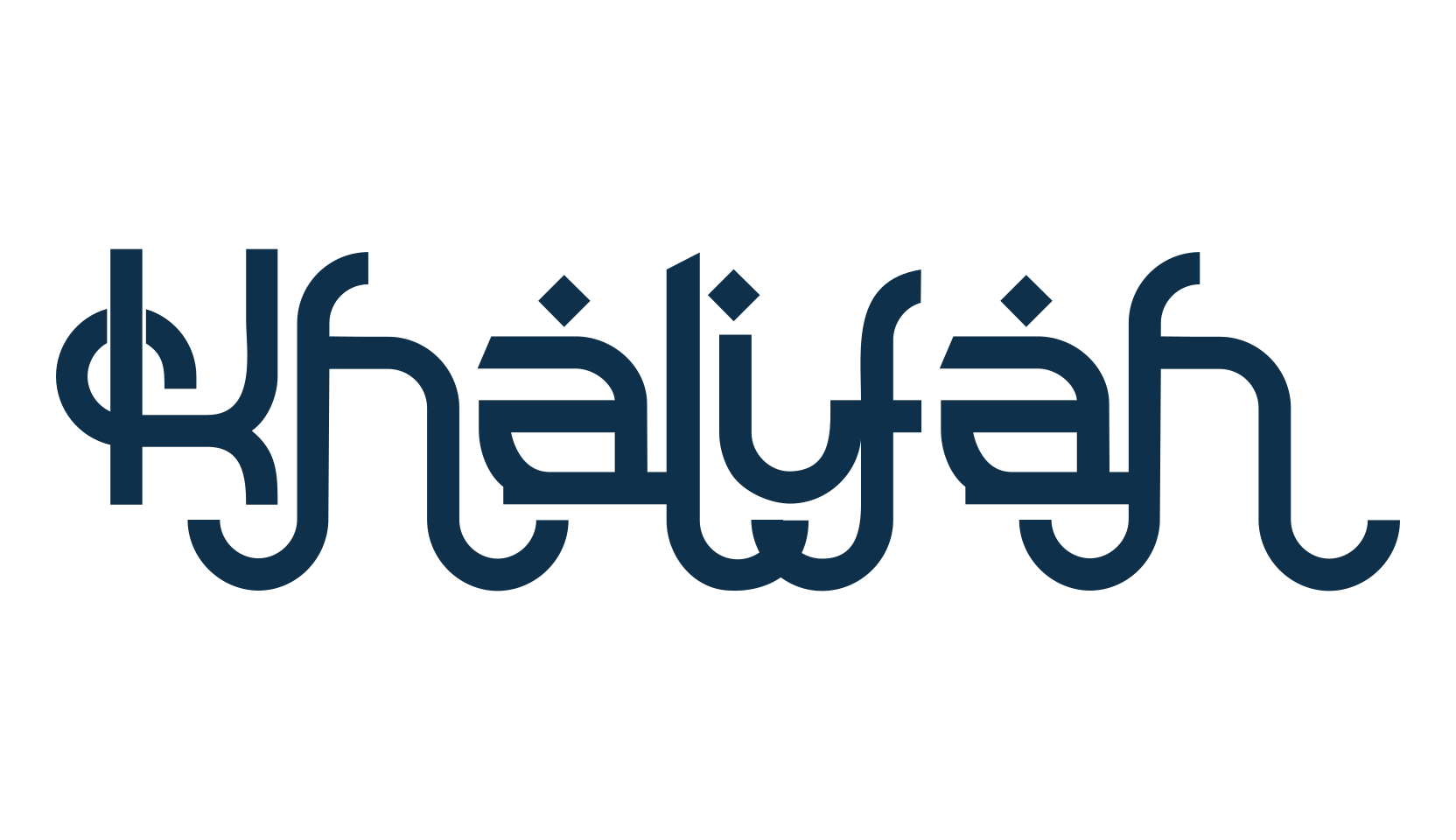 Khalifah, various font preview